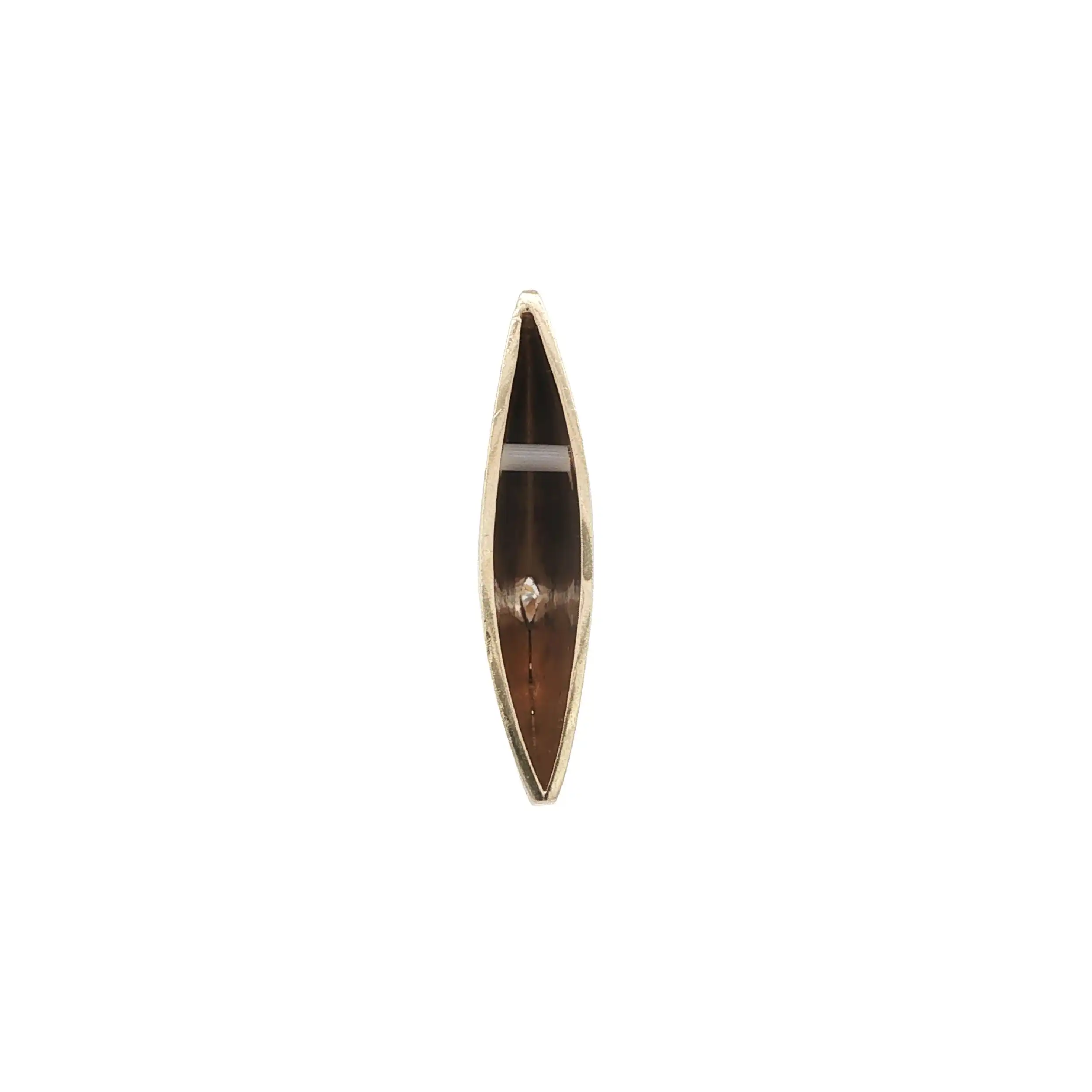 Anhänger Gelbgold mattiert mit Brillant Anhänger Gelbgold mattiert mit Brillant