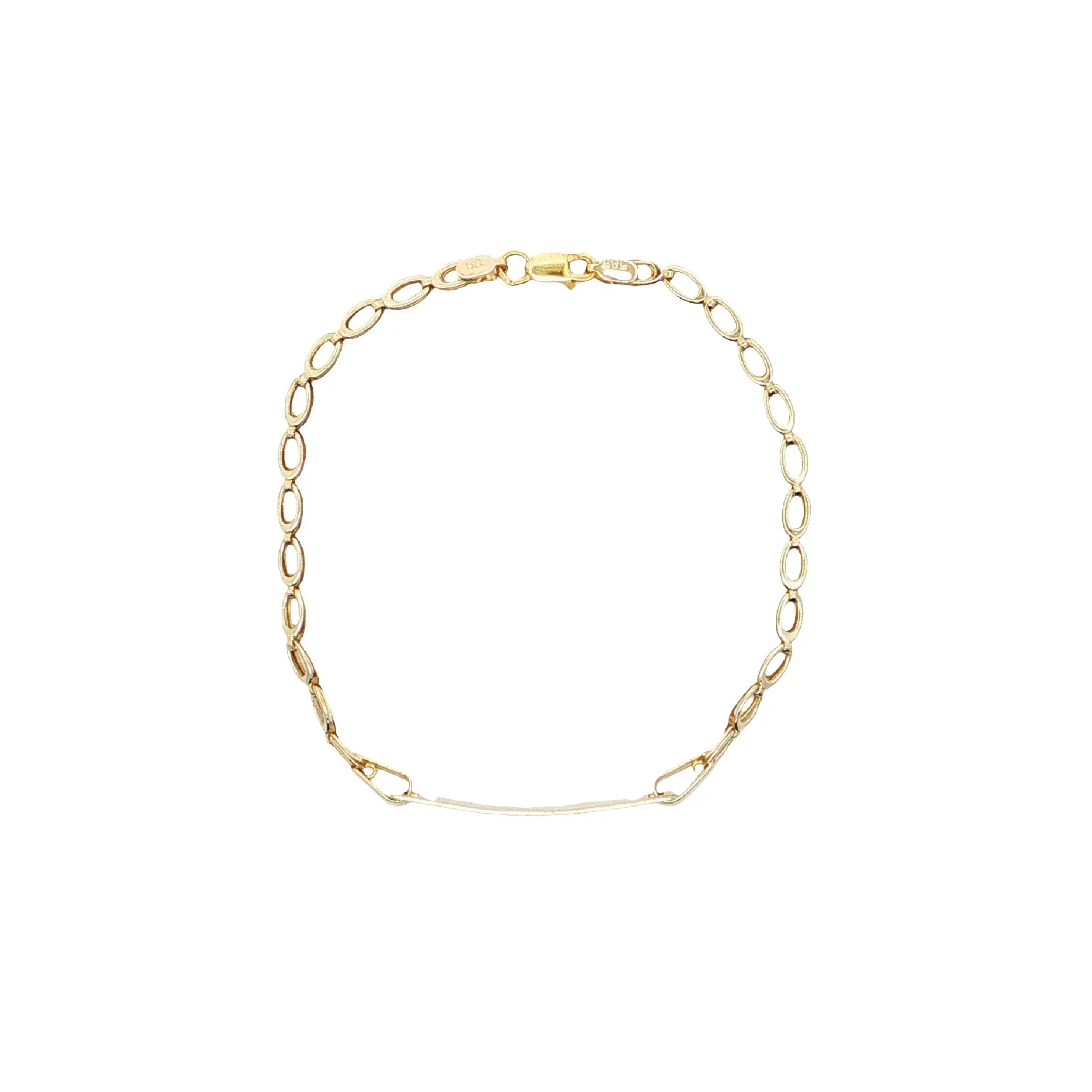 Identarmband Gelbgold