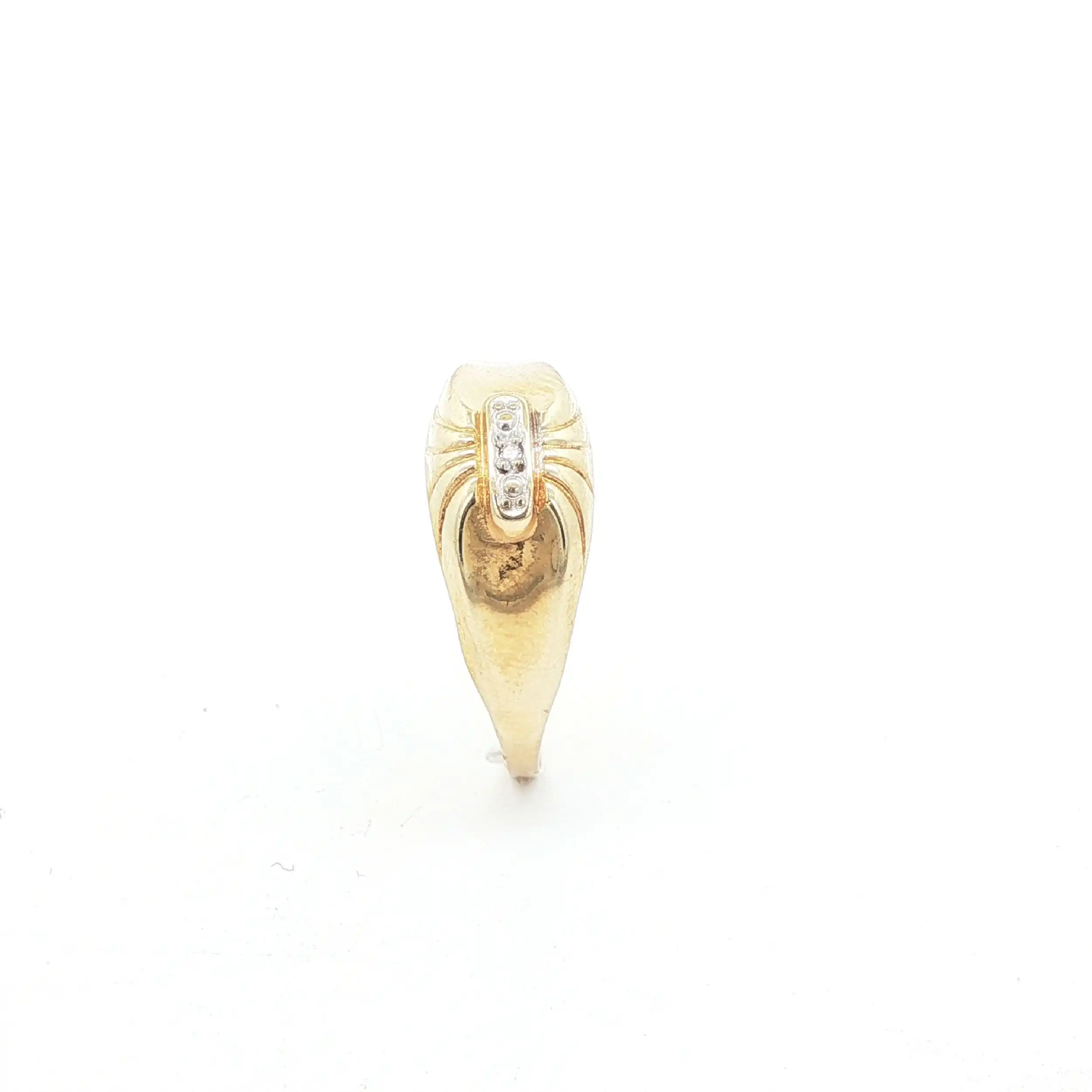 Ring Bicolor mit Diamant