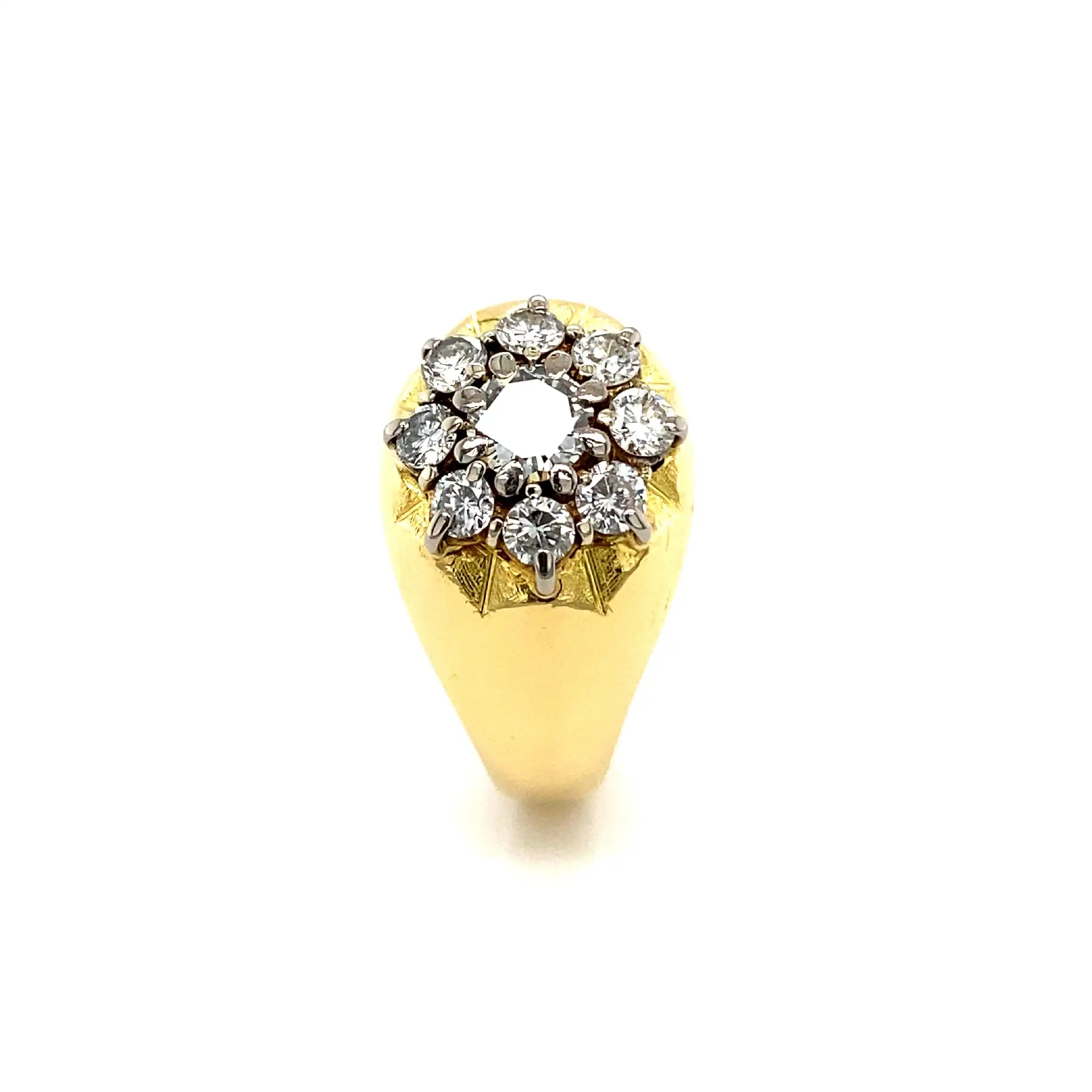 Ring Gelbgold mit Brillanten