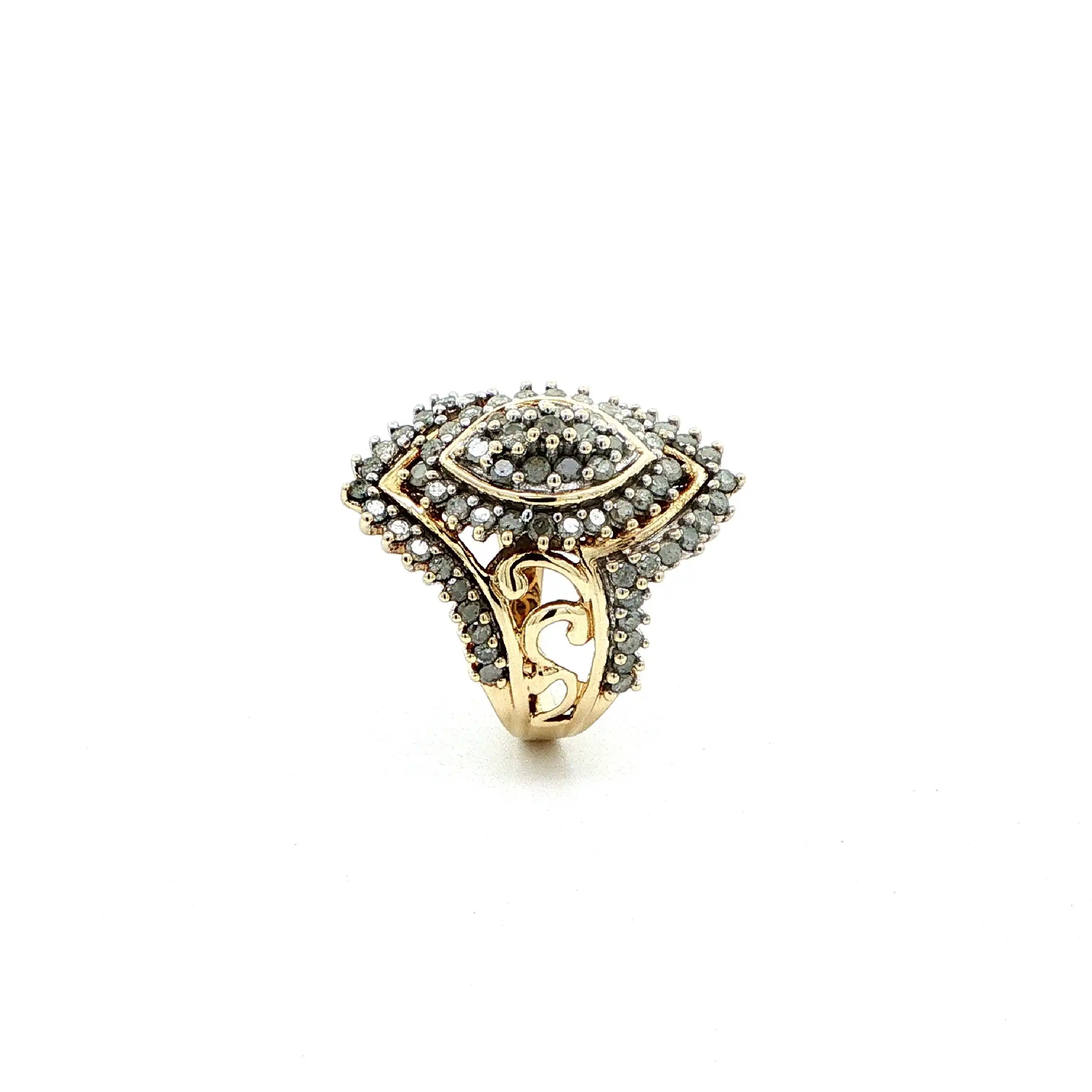 Ring Gelbgold mit Brillanten Ring Gelbgold mit Brillanten