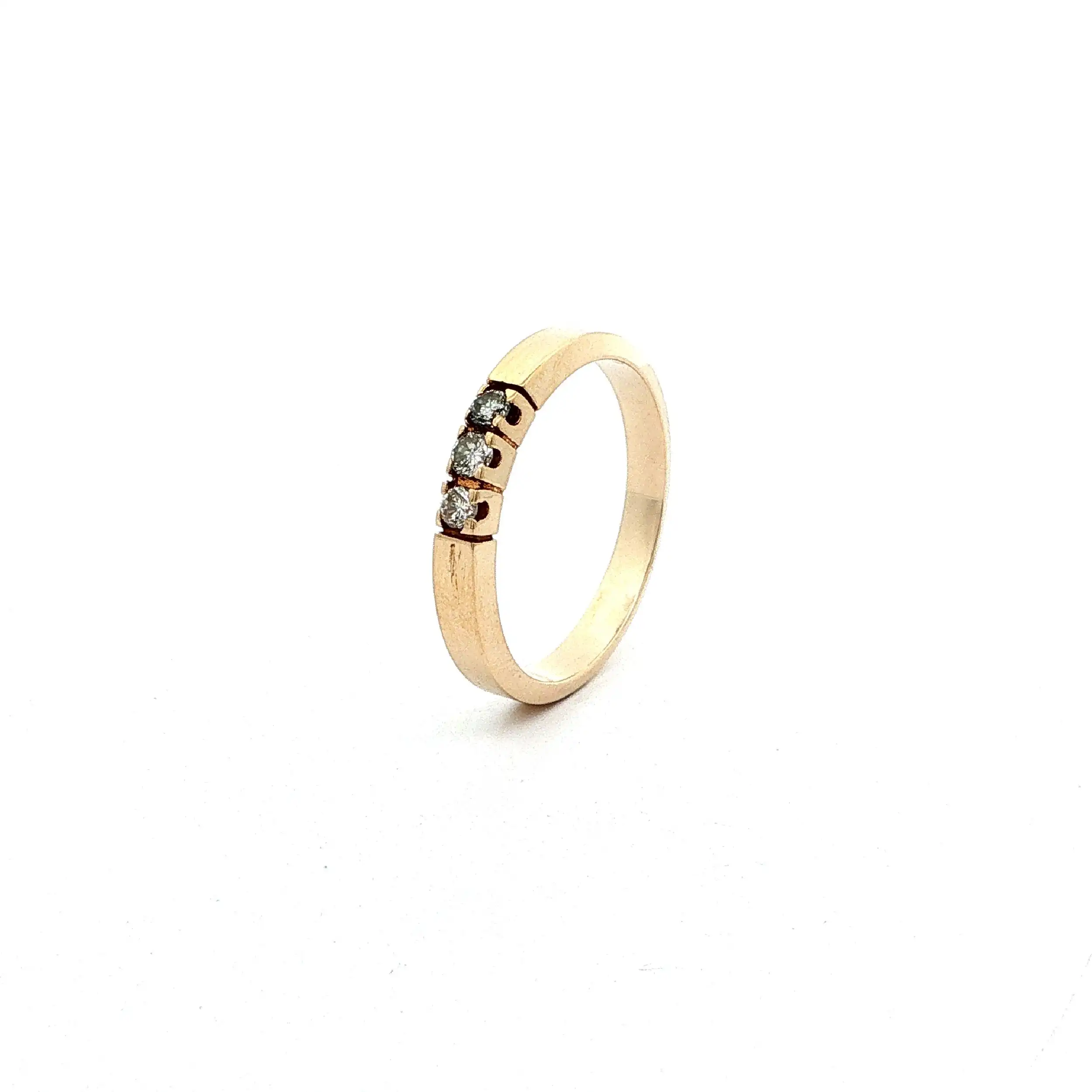 Ring Gelbgold mit Brillanten