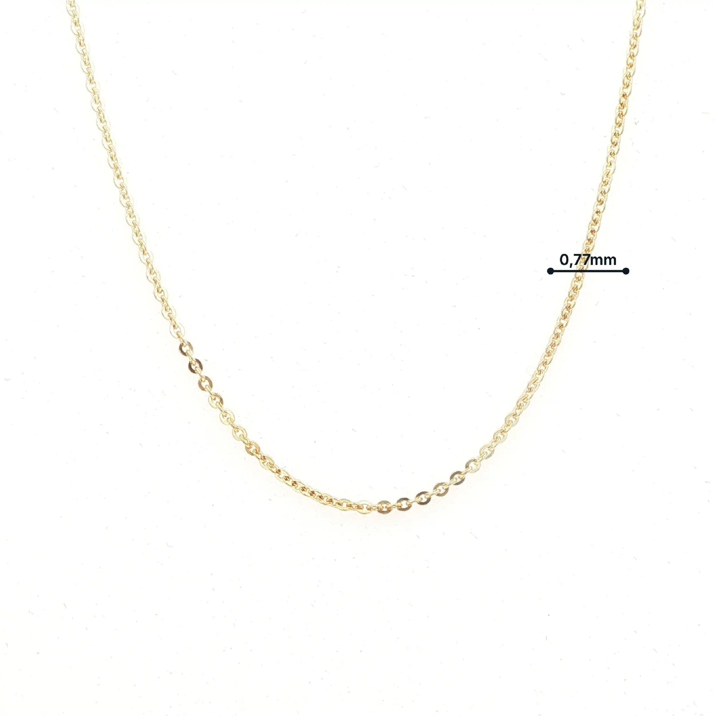 Ankerkette Gelbgold