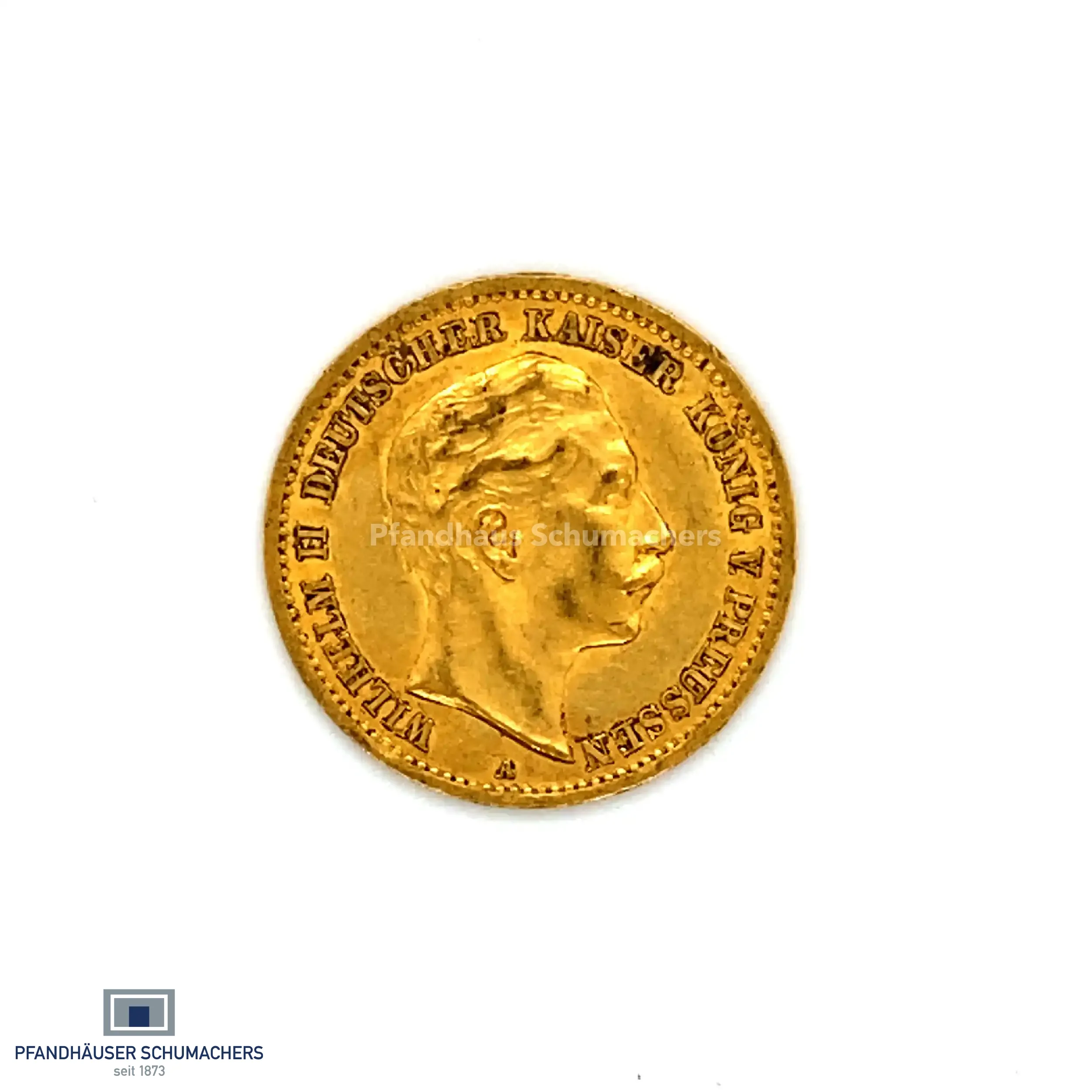 Münze 10 Mark Preußen Wilhelm II. 1906 