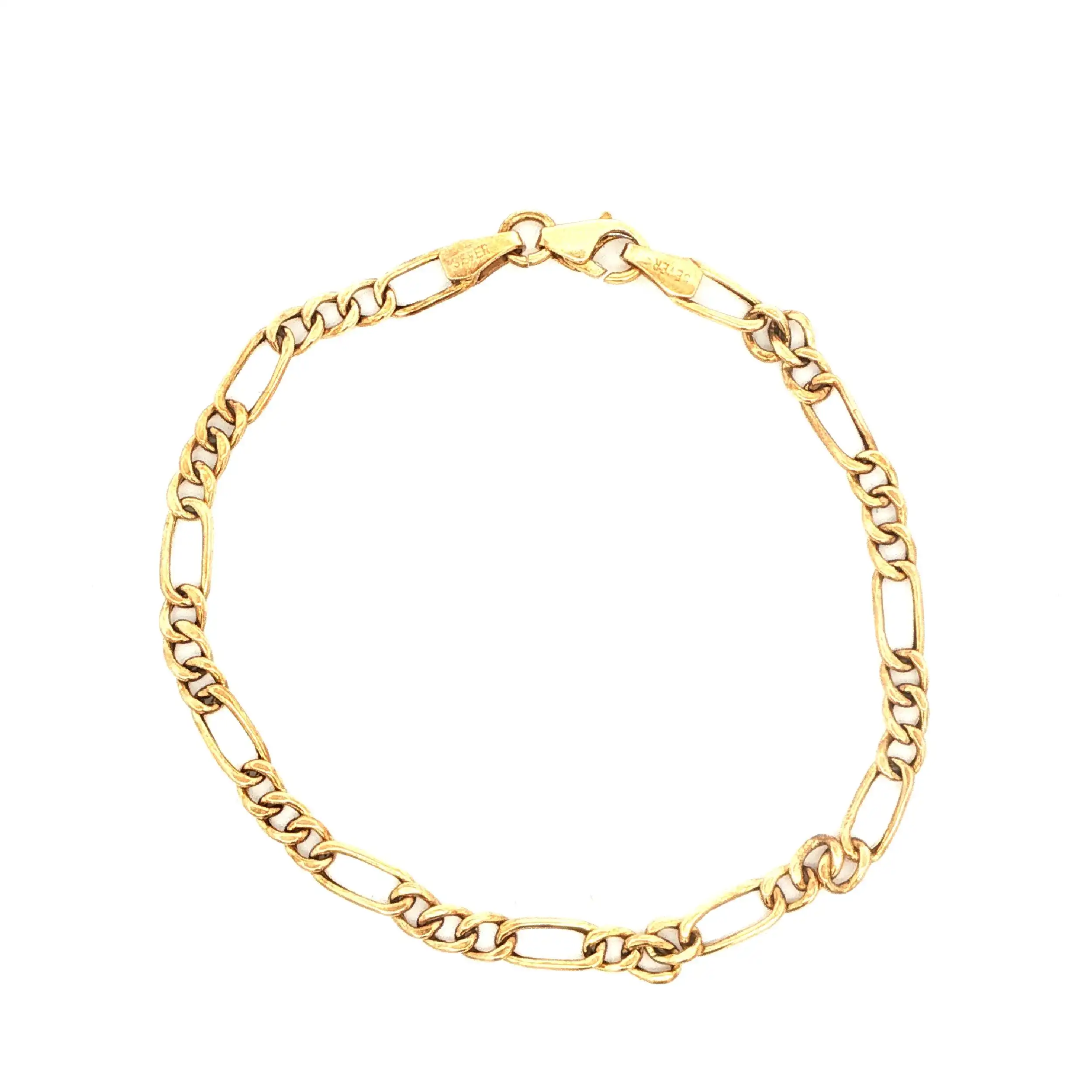 Figaroarmband Gelbgold Figaroarmband Gelbgold