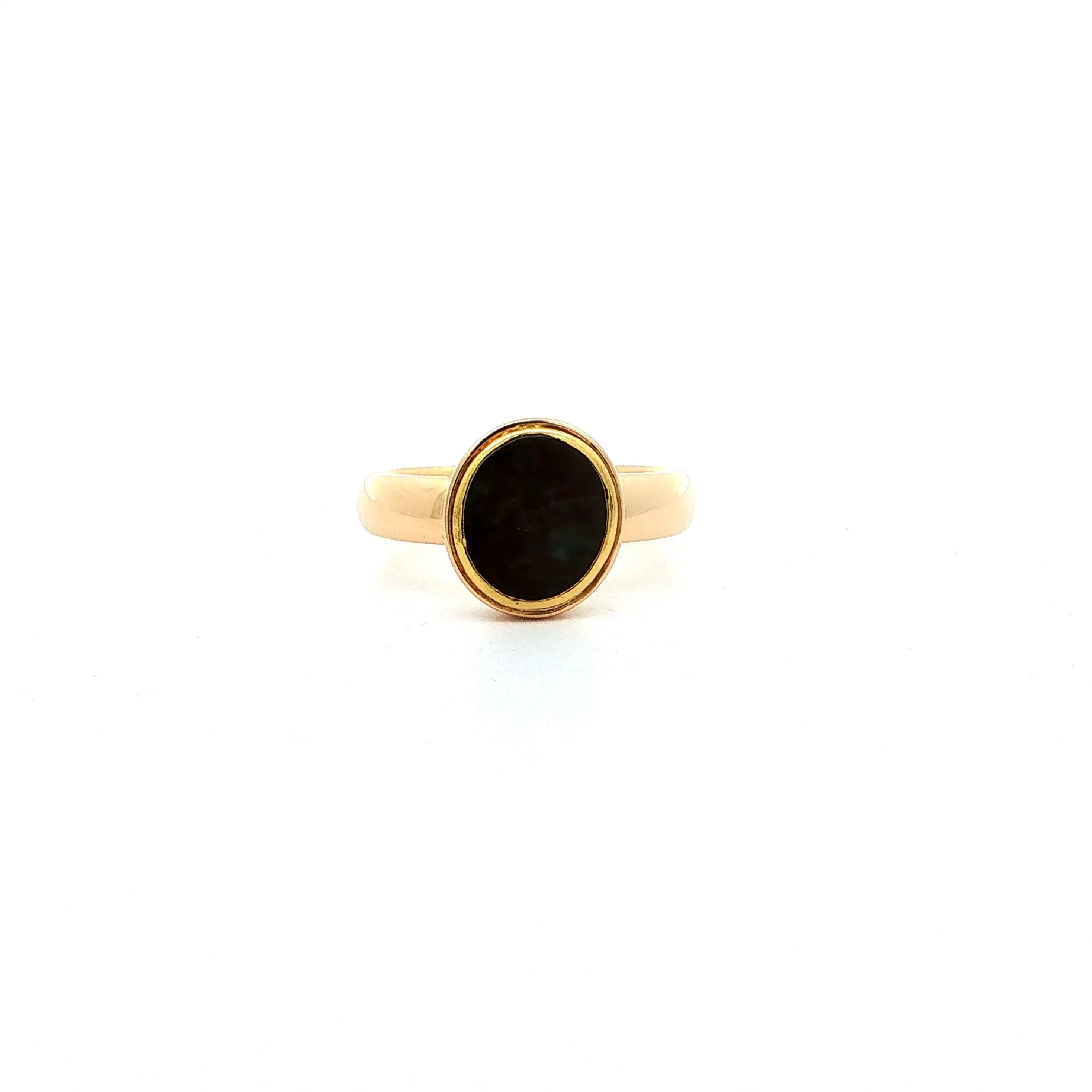 Ring Gelbgold mit Gemme