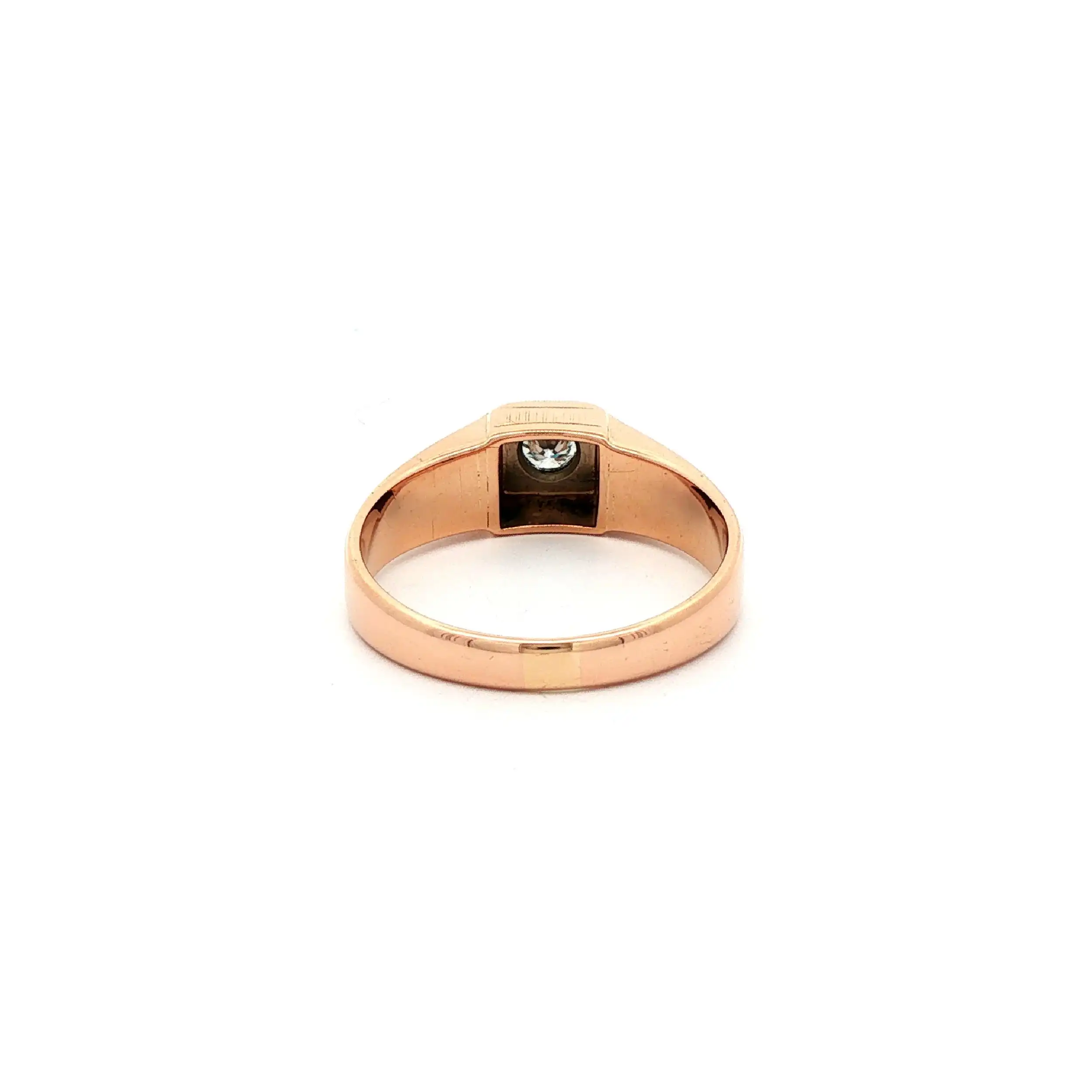 Ring Rotgold mit Brillanten Ring Rotgold mit Brillanten