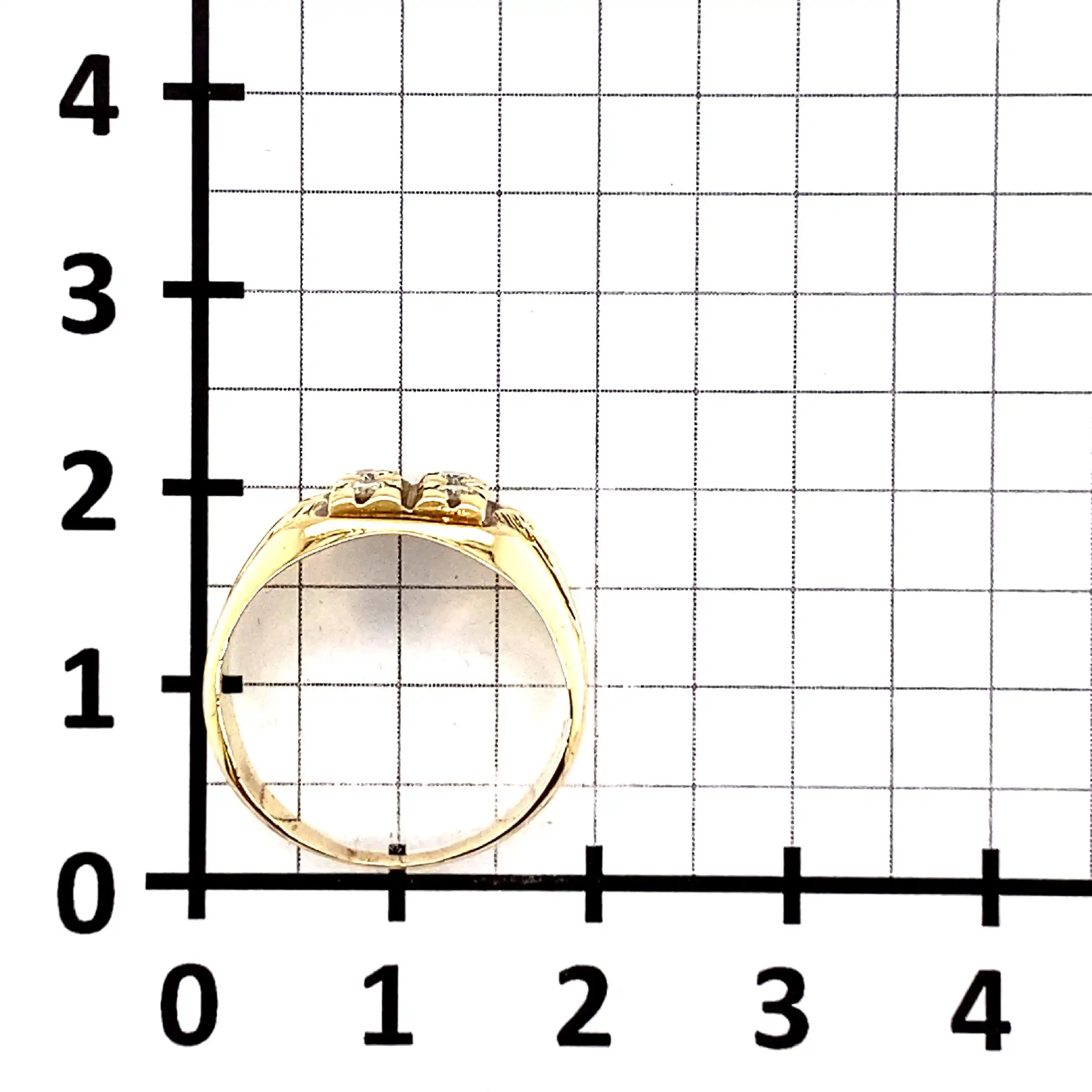 Ring Gelbgold mit Brillanten Ring Gelbgold mit Brillanten