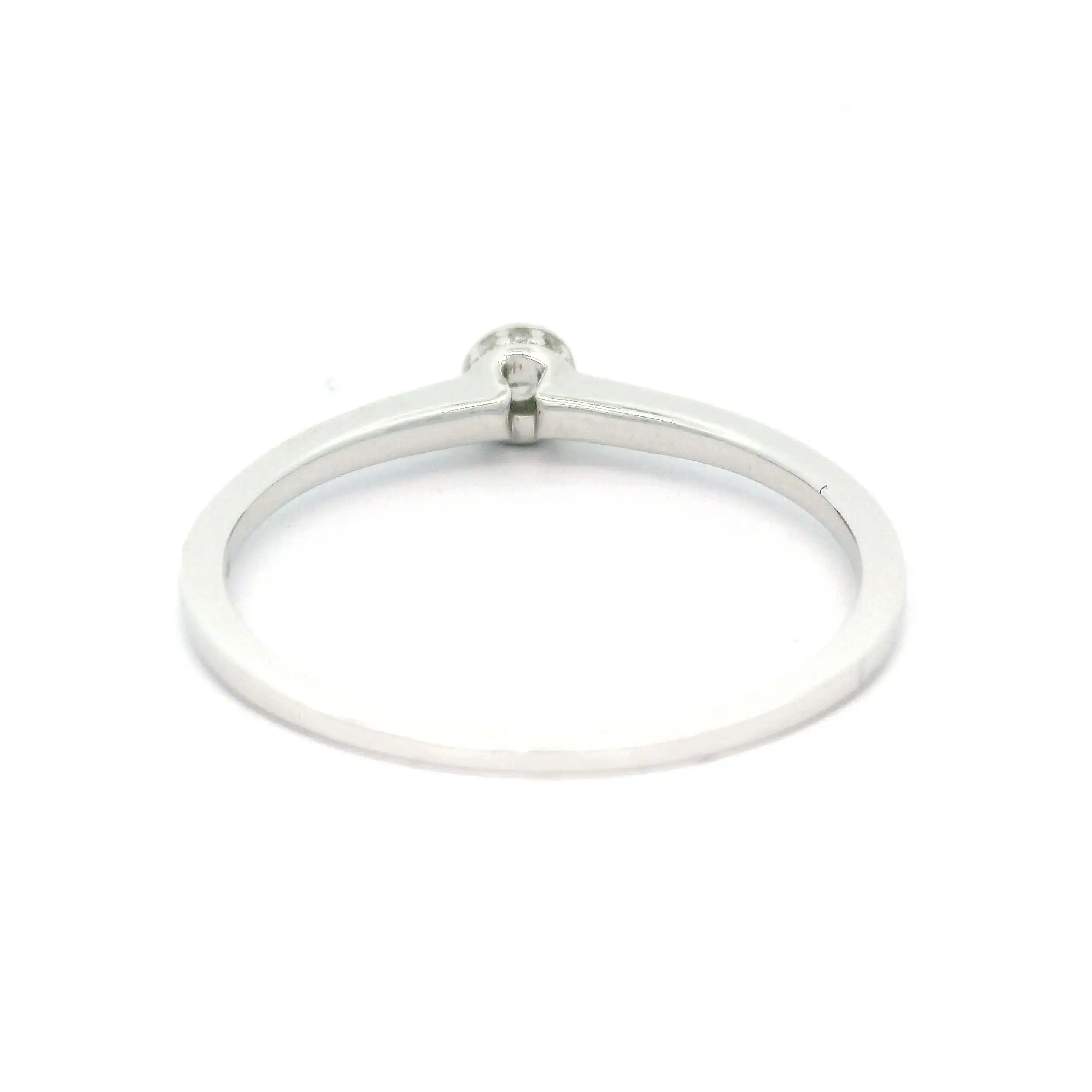 Solitärring Weißgold mit Brillant