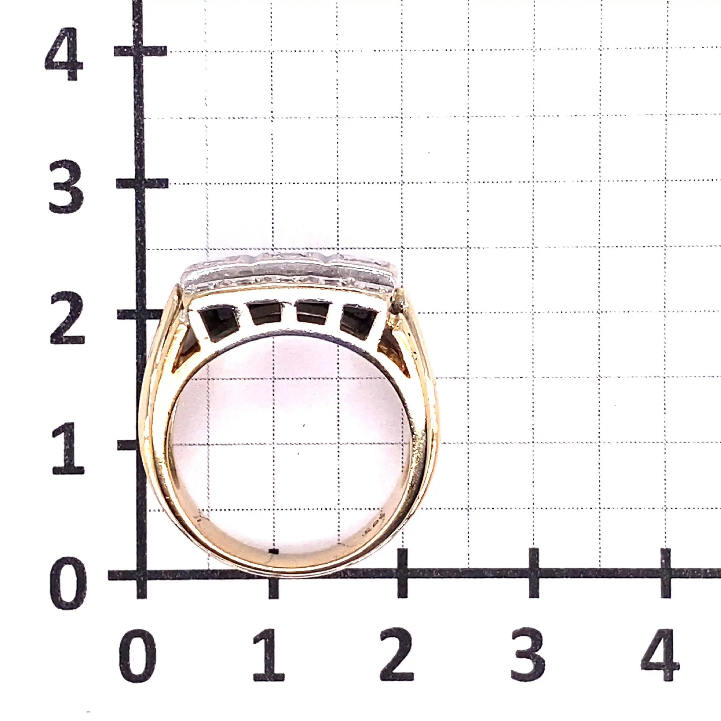Ring bicolor mit Brillanten Ring bicolor mit Brillanten