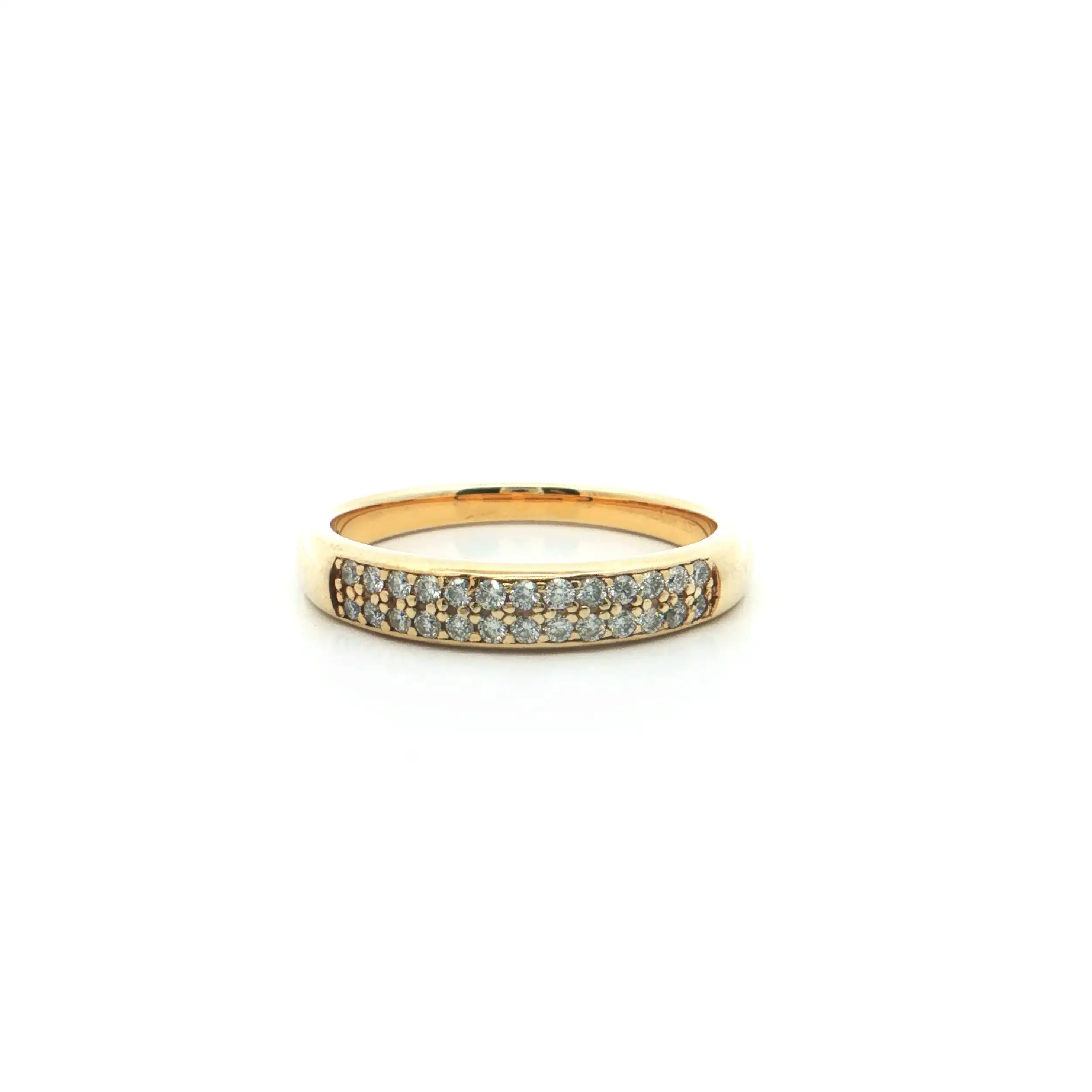 Ring Gelbgold mit Brillanten