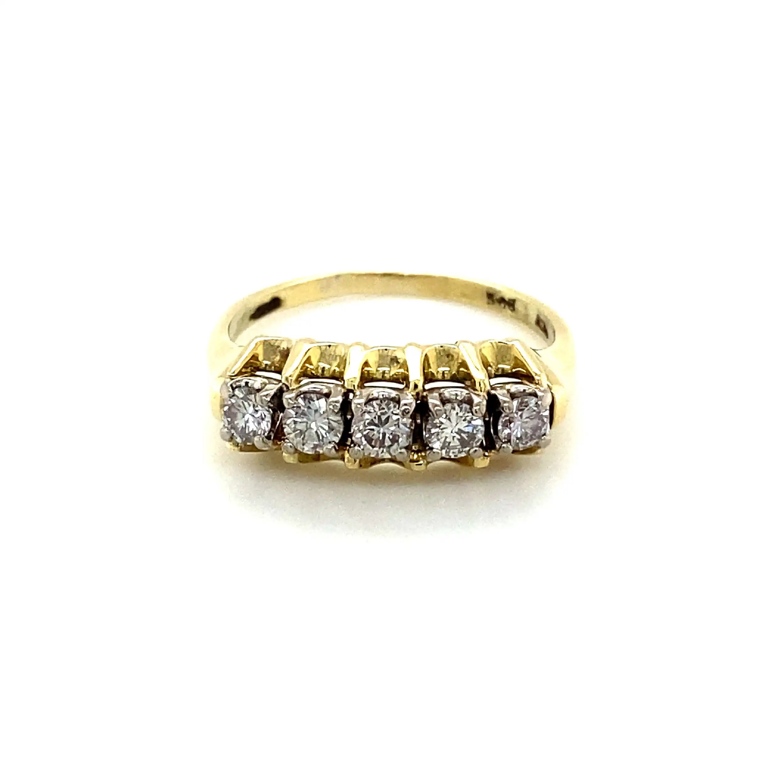 Ring Bicolor mit Brillanten Ring Bicolor mit Brillanten