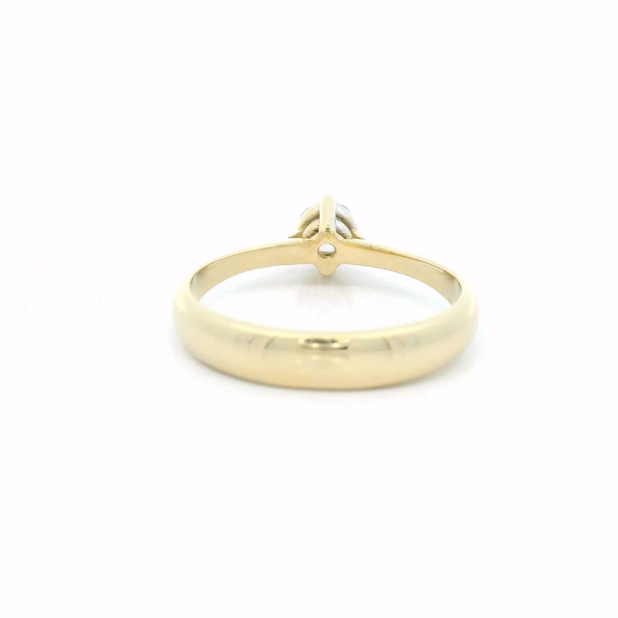 Ring Gelbgold mit Diamant Altschliff