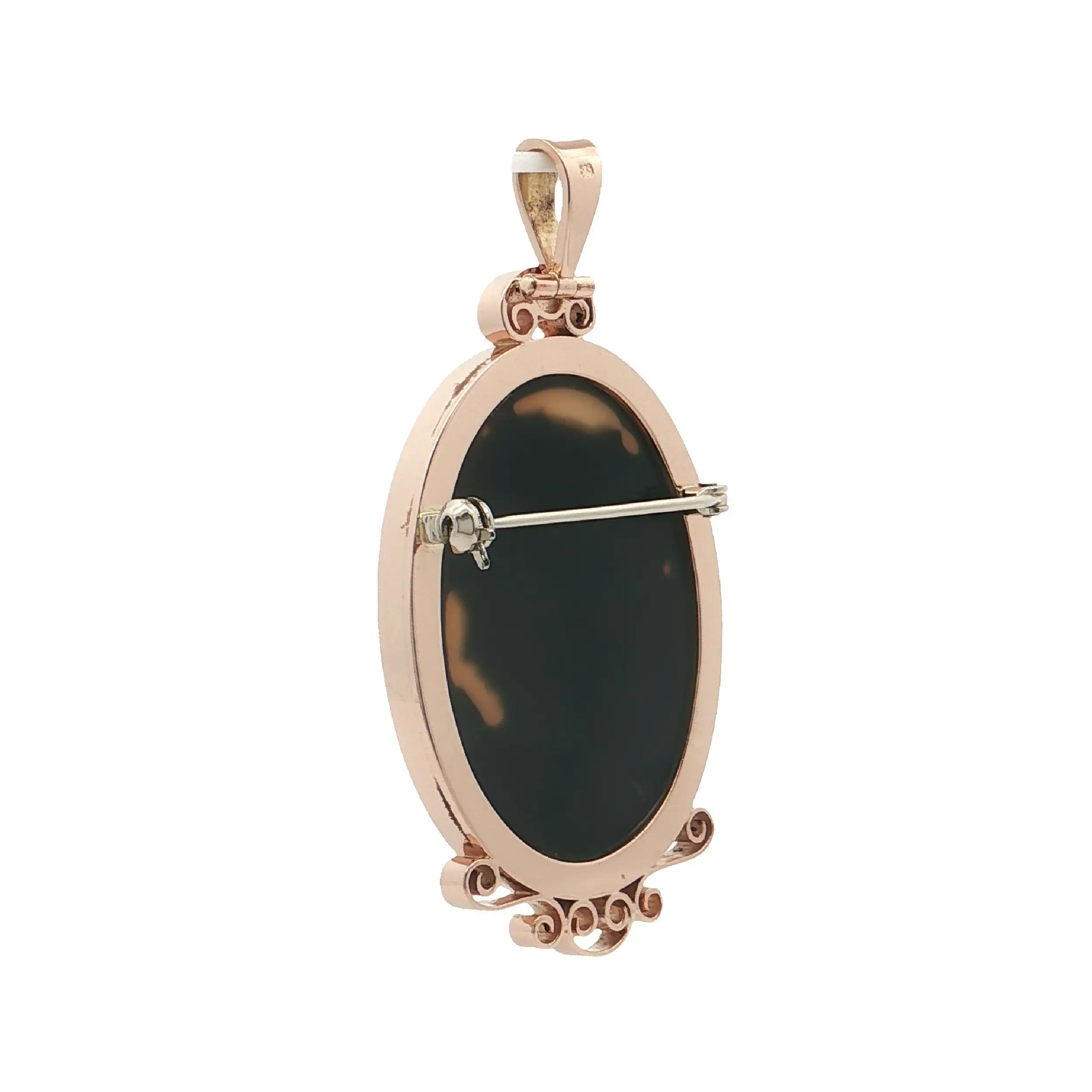 Anhänger /Brosche Antik Rosegold Kamee Anhänger /Brosche Antik Rosegold Kamee