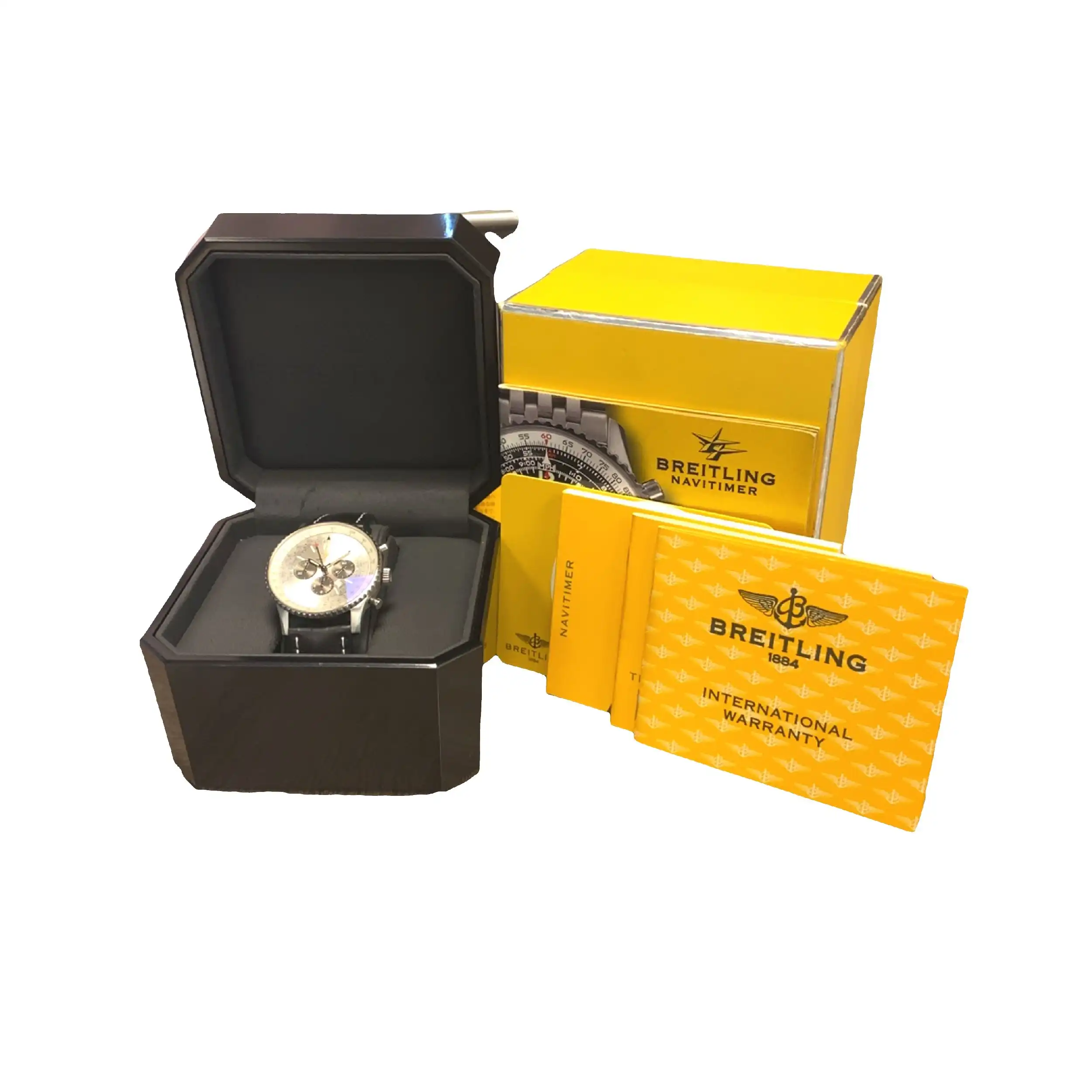 Herrenuhr Breitling Navitimer 50th Anniversary 1952-2002 im Fullset Herrenuhr Breitling Navitimer 50th Anniversary 1952-2002 im Fullset