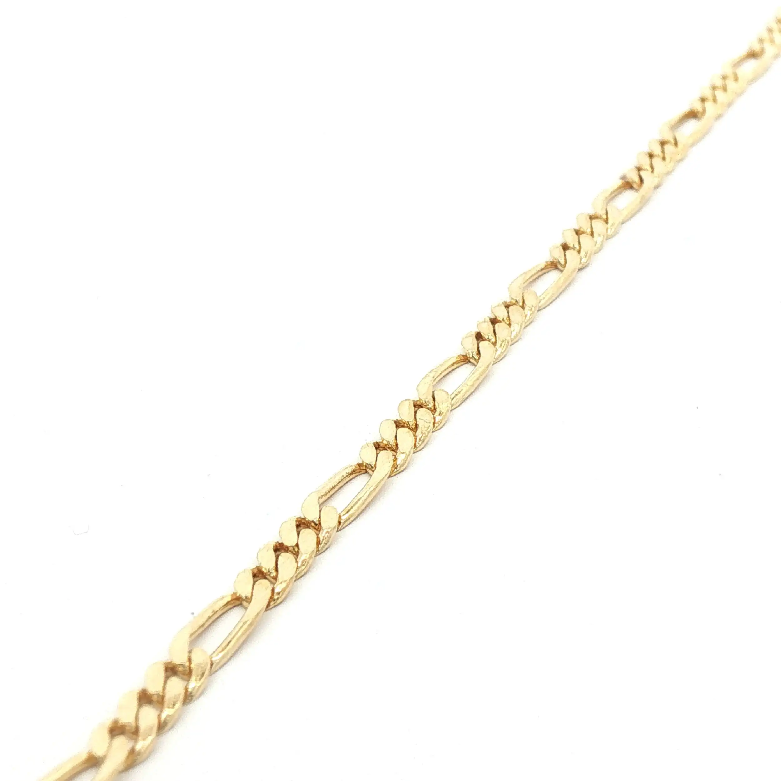 Figaropanzer Armband Gelbgold