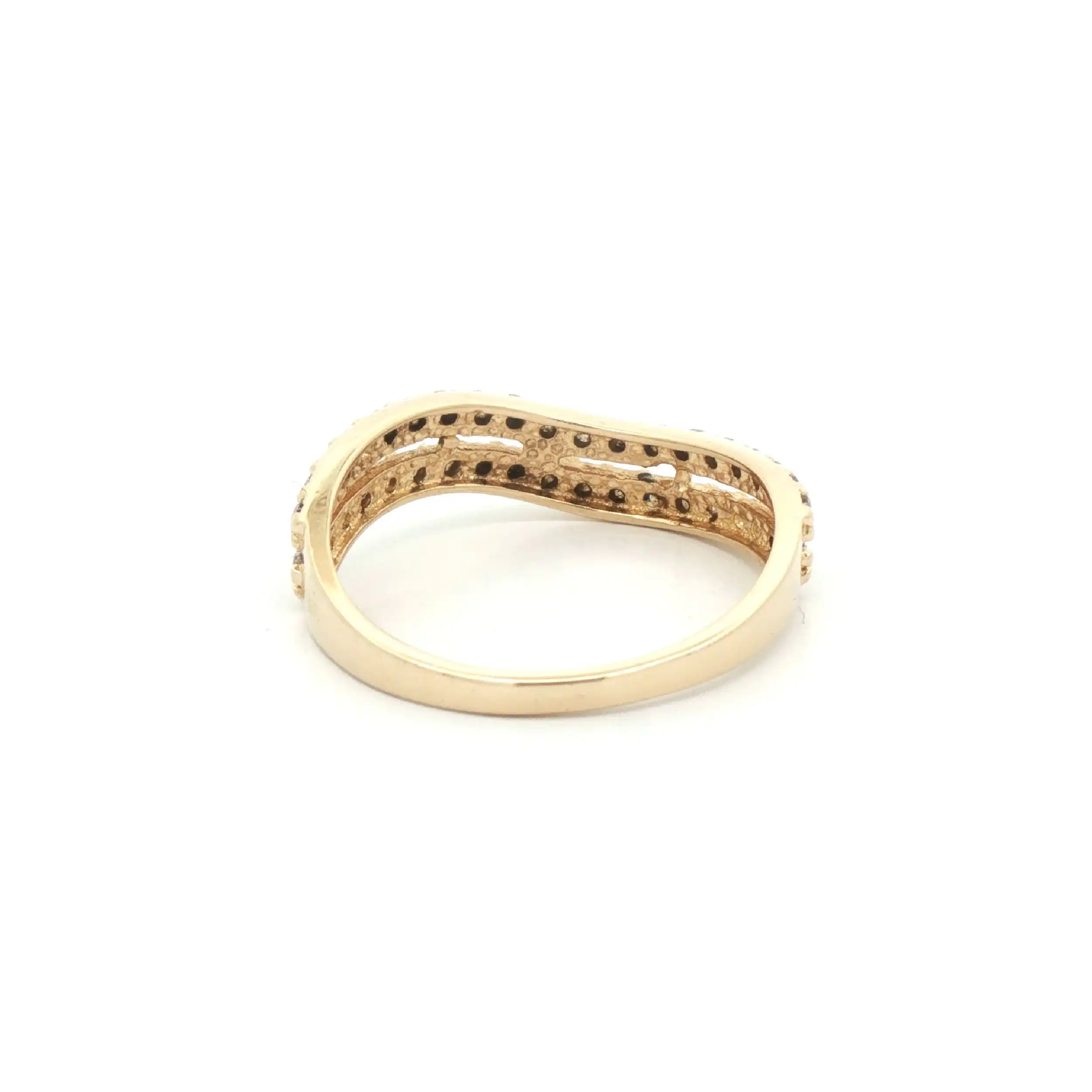 Ring Gelbgold mit Zirkonia