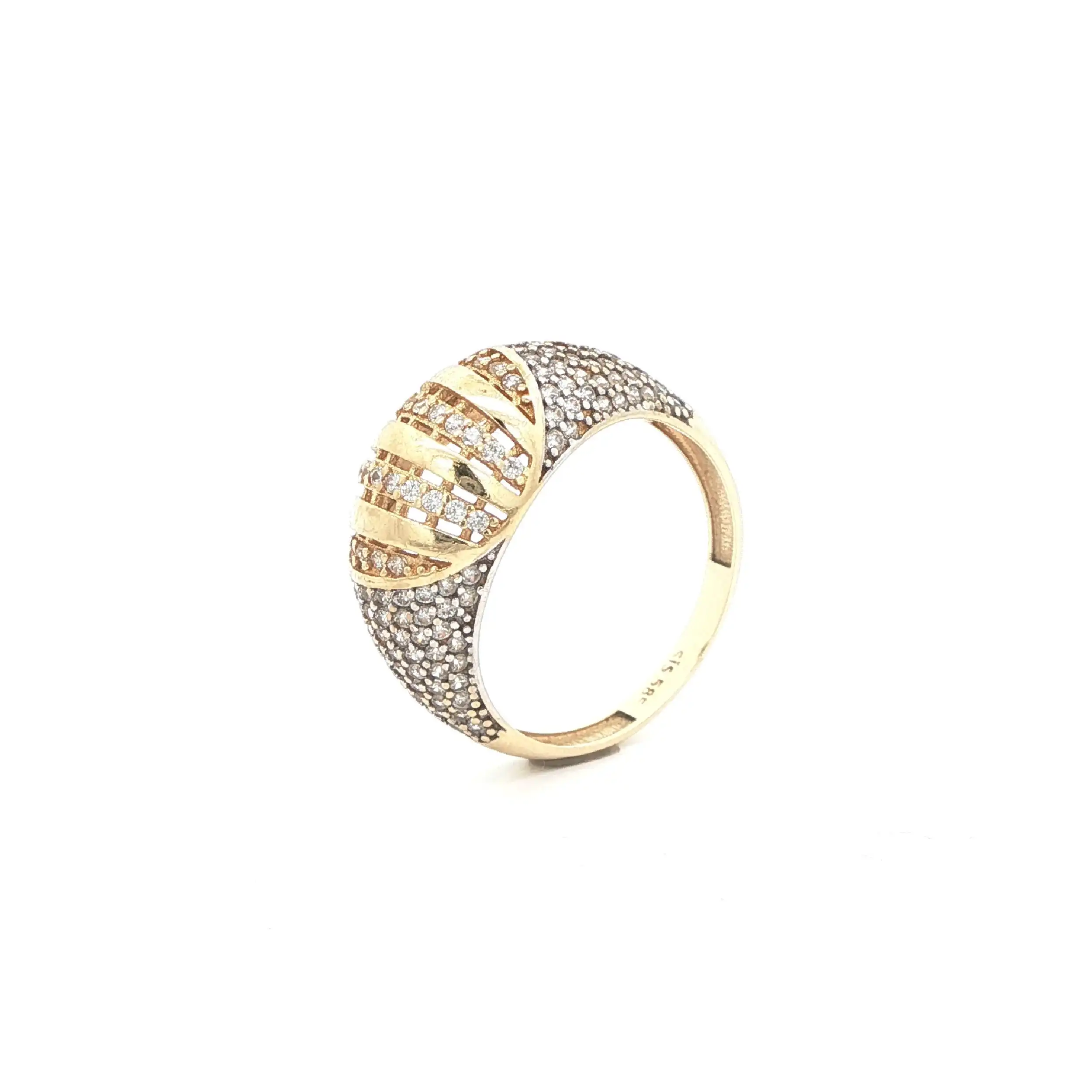 Ring Gelbgold mit Zirkonia