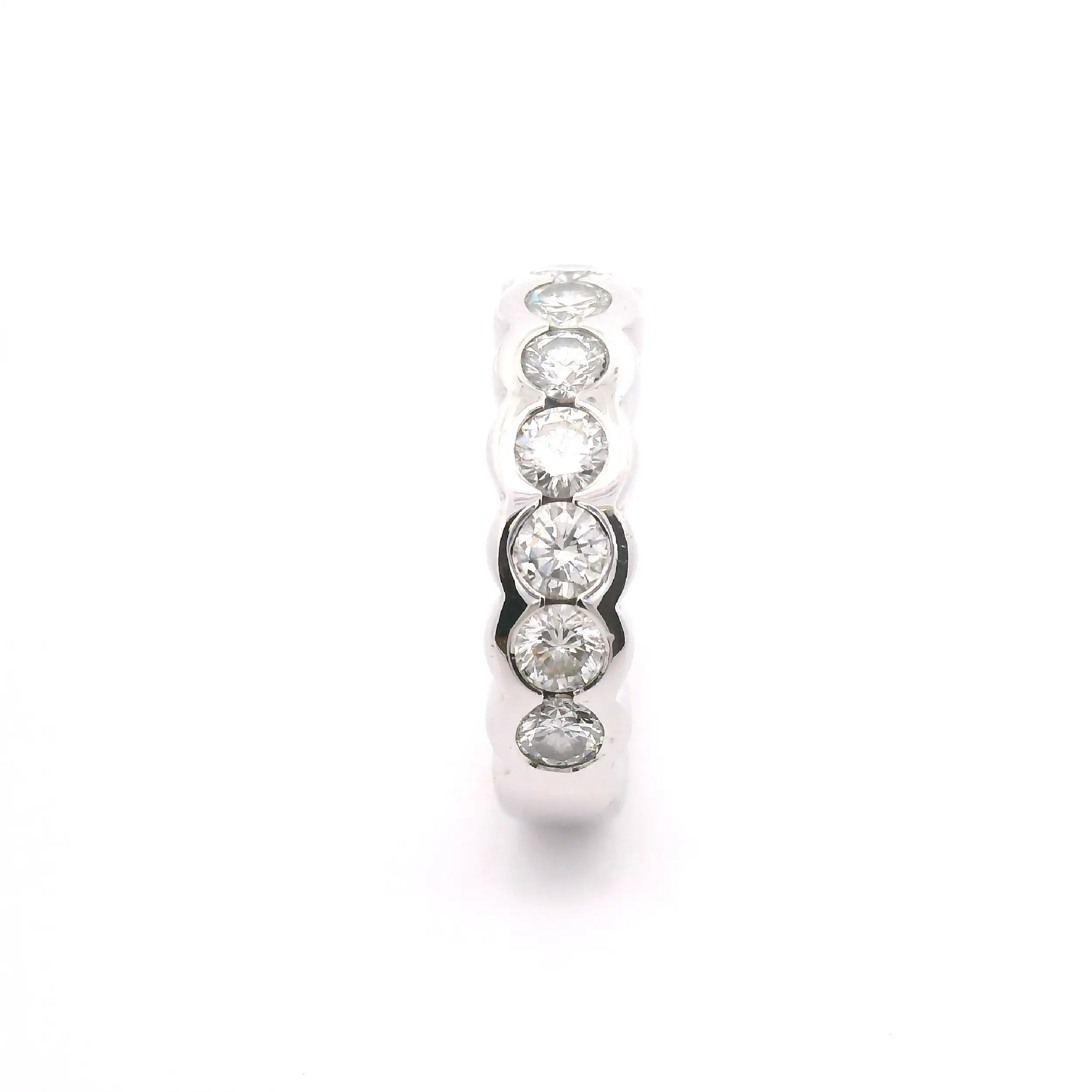Ring Weißgold mit Brillanten Ring Weißgold mit Brillanten