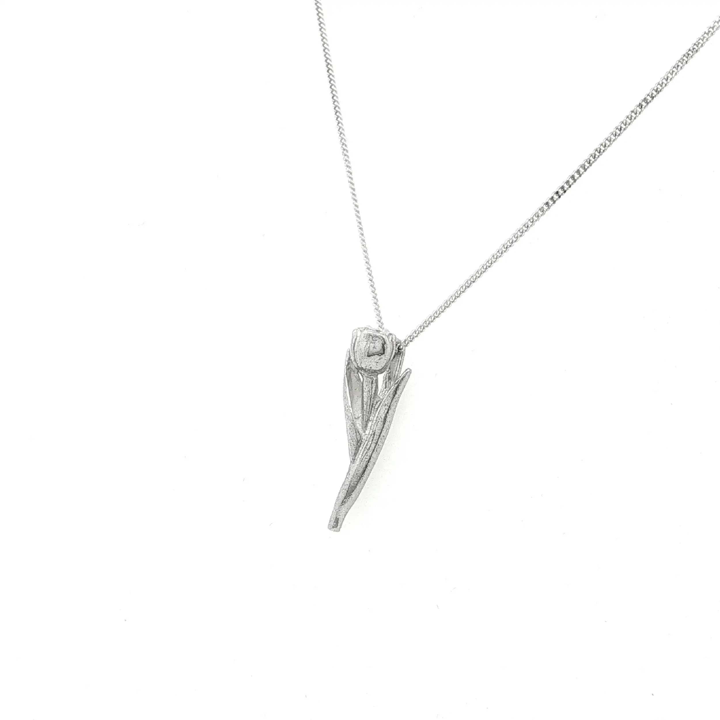 Kette mit Anhänger Tulpe Kette mit Anhänger Tulpe
