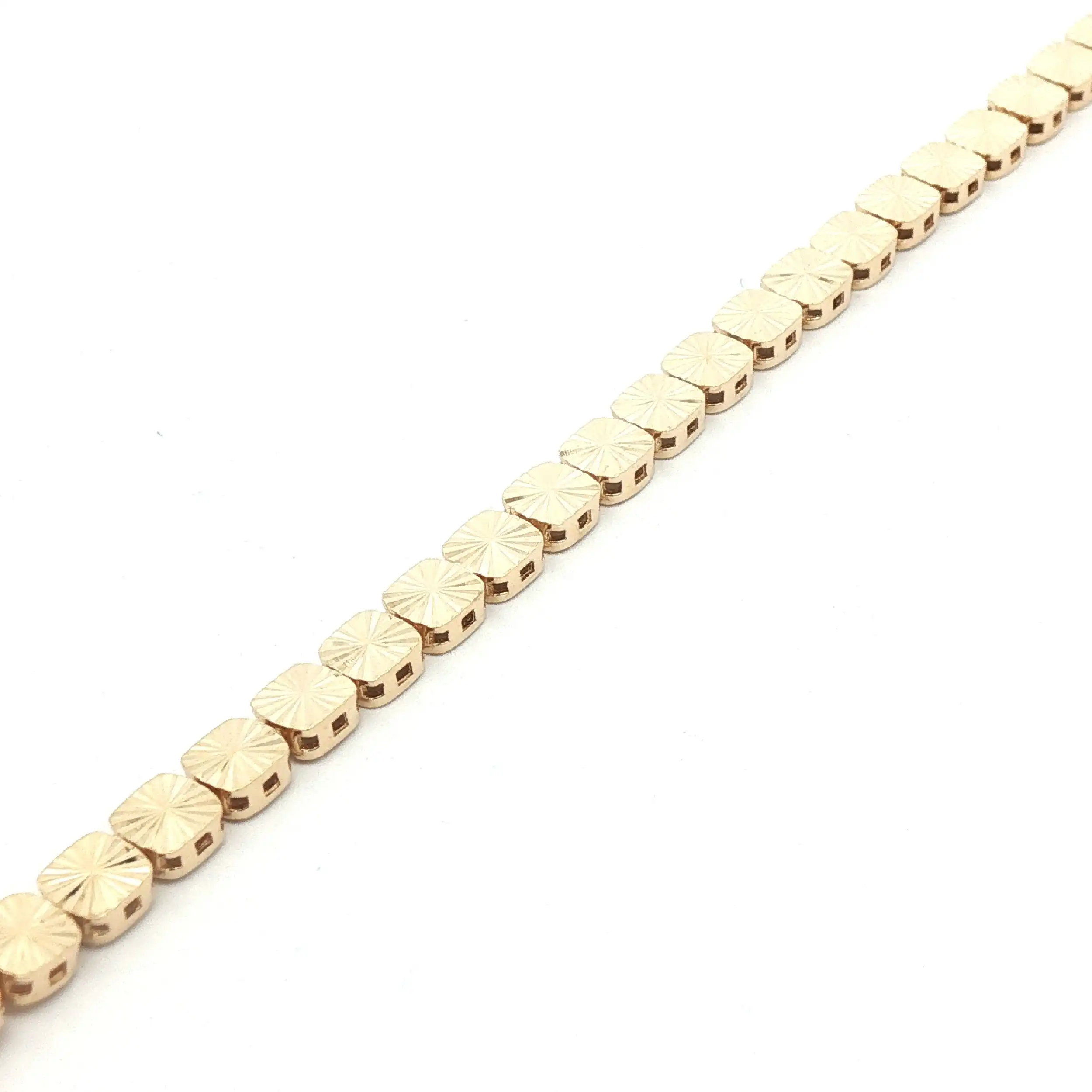 Armband Gelbgold mit Muster