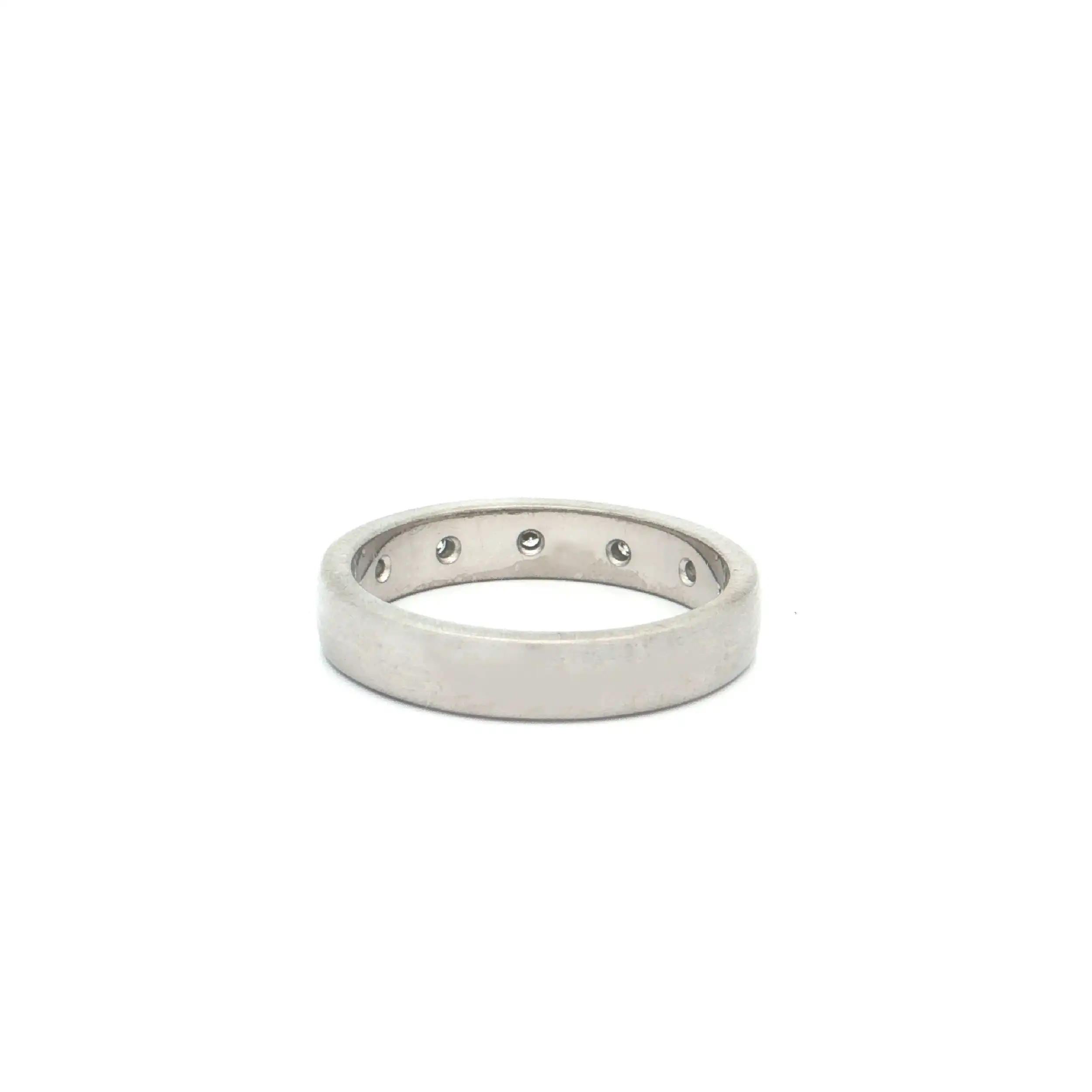 Ring Weißgold mit Brillanten "Christ"
