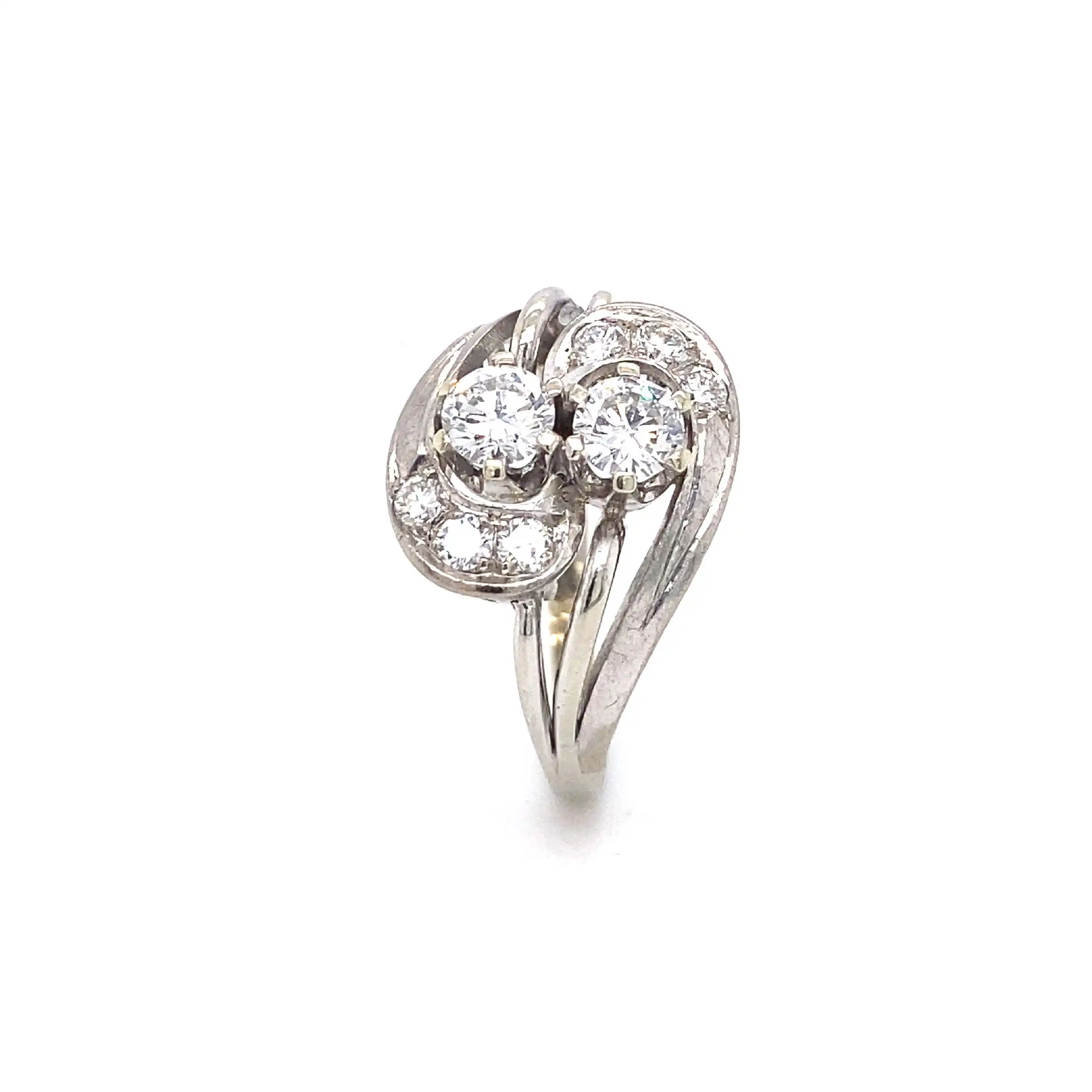 Ring Weißgold mit Brillanten