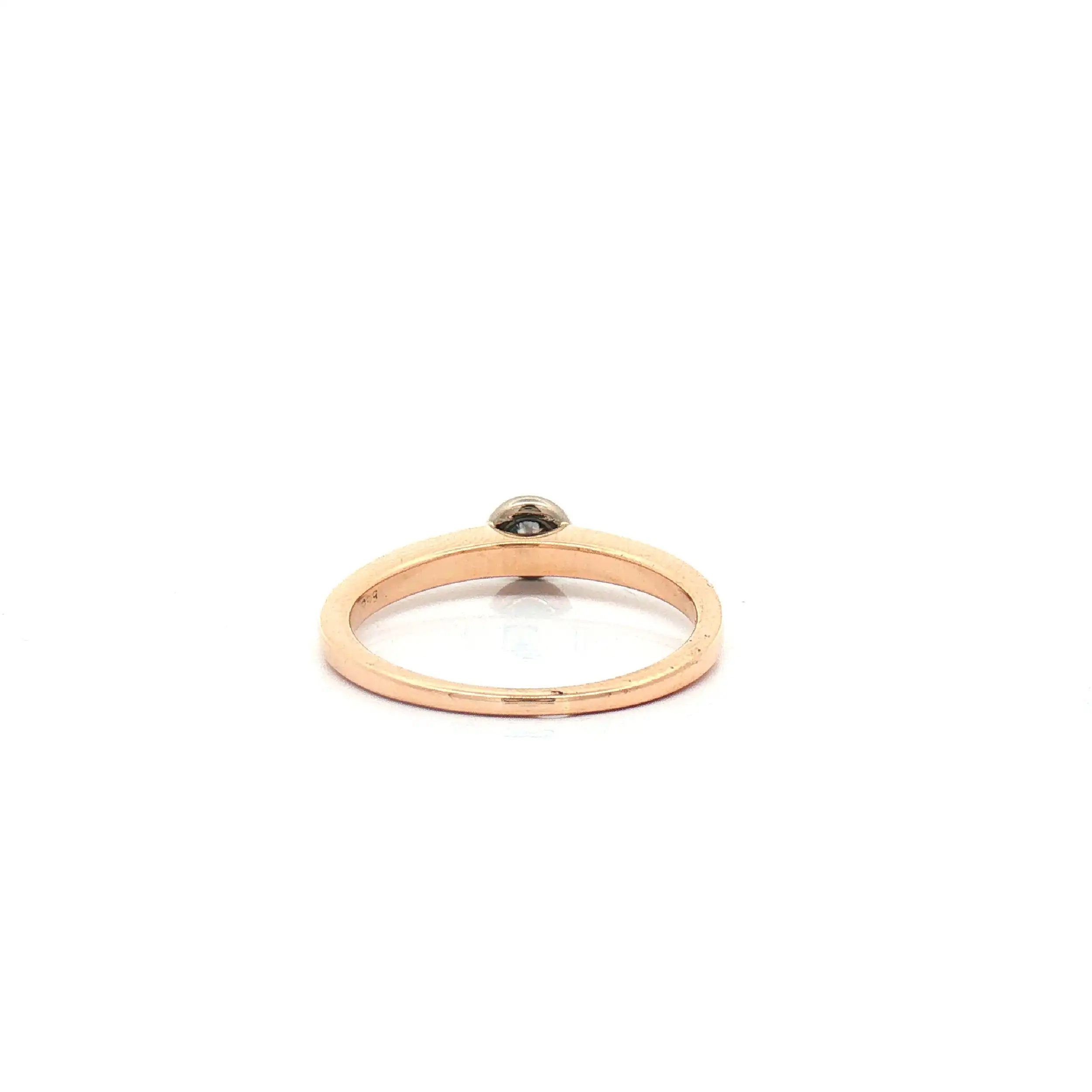 Ring Bicolor mit Brillant