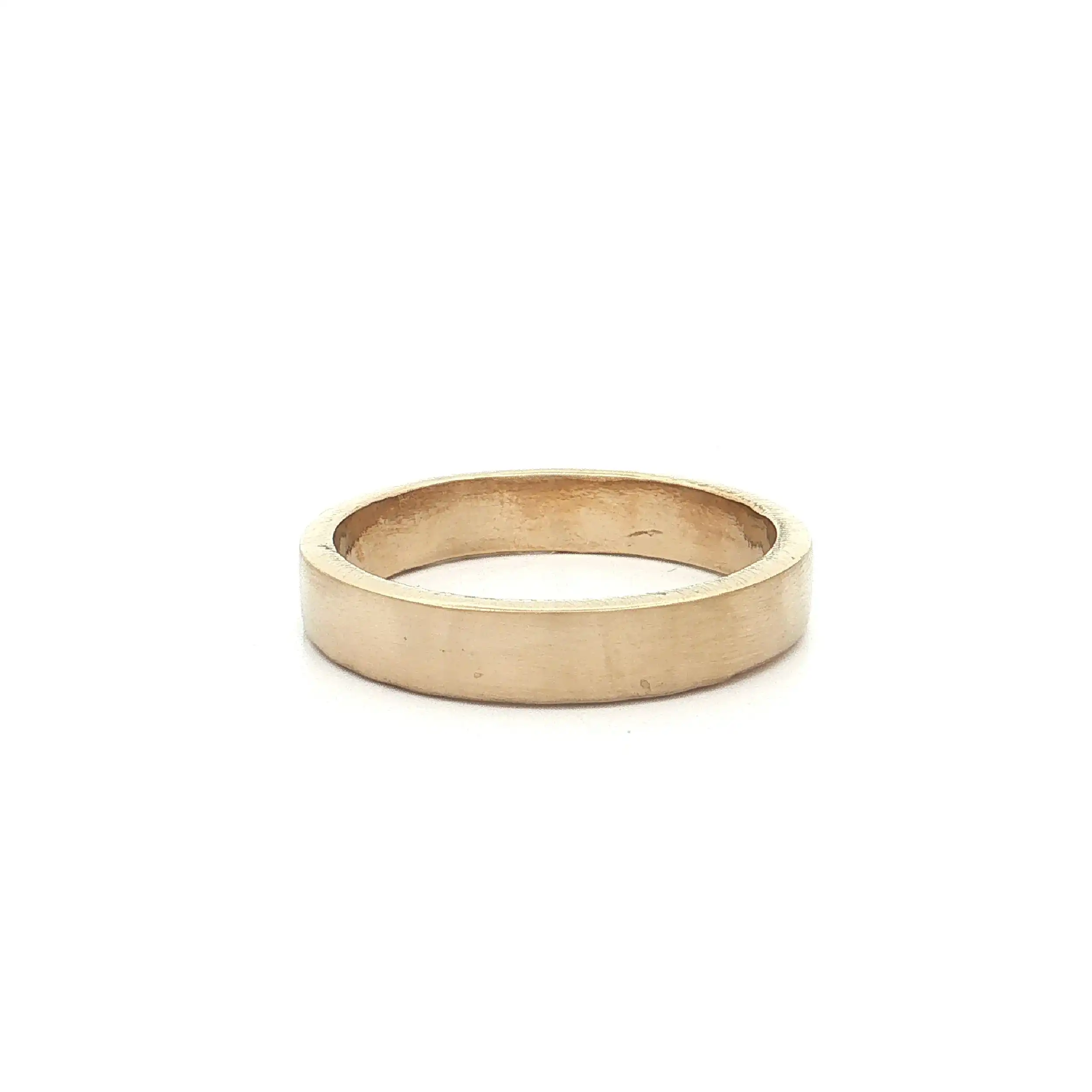 Ring Gelbgold mattiert Ring Gelbgold mattiert