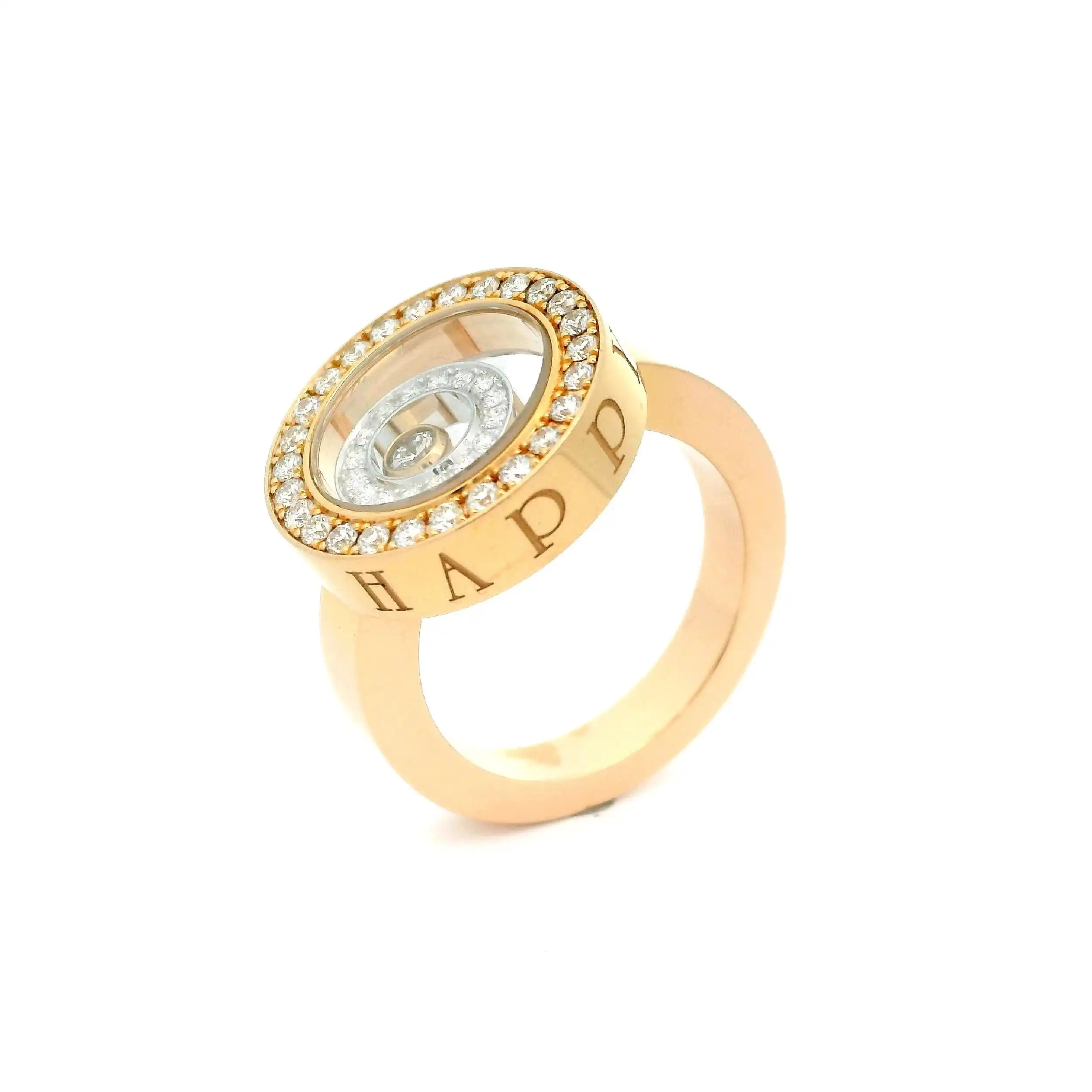 Ring Rotgold Chopard Happy Spirit Ring Rotgold Chopard Happy Spirit
