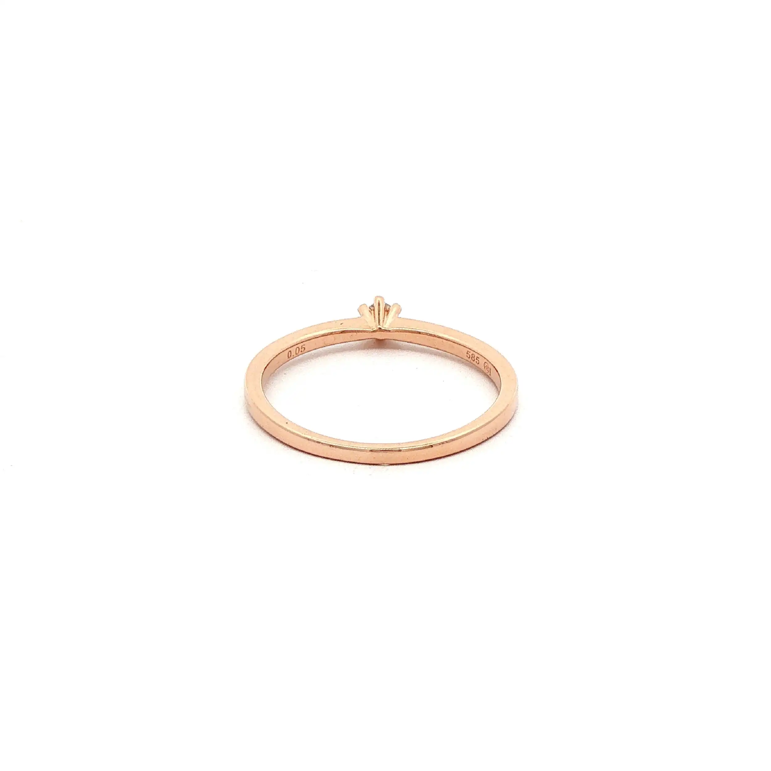 Ring Gelbgold mit Brillant