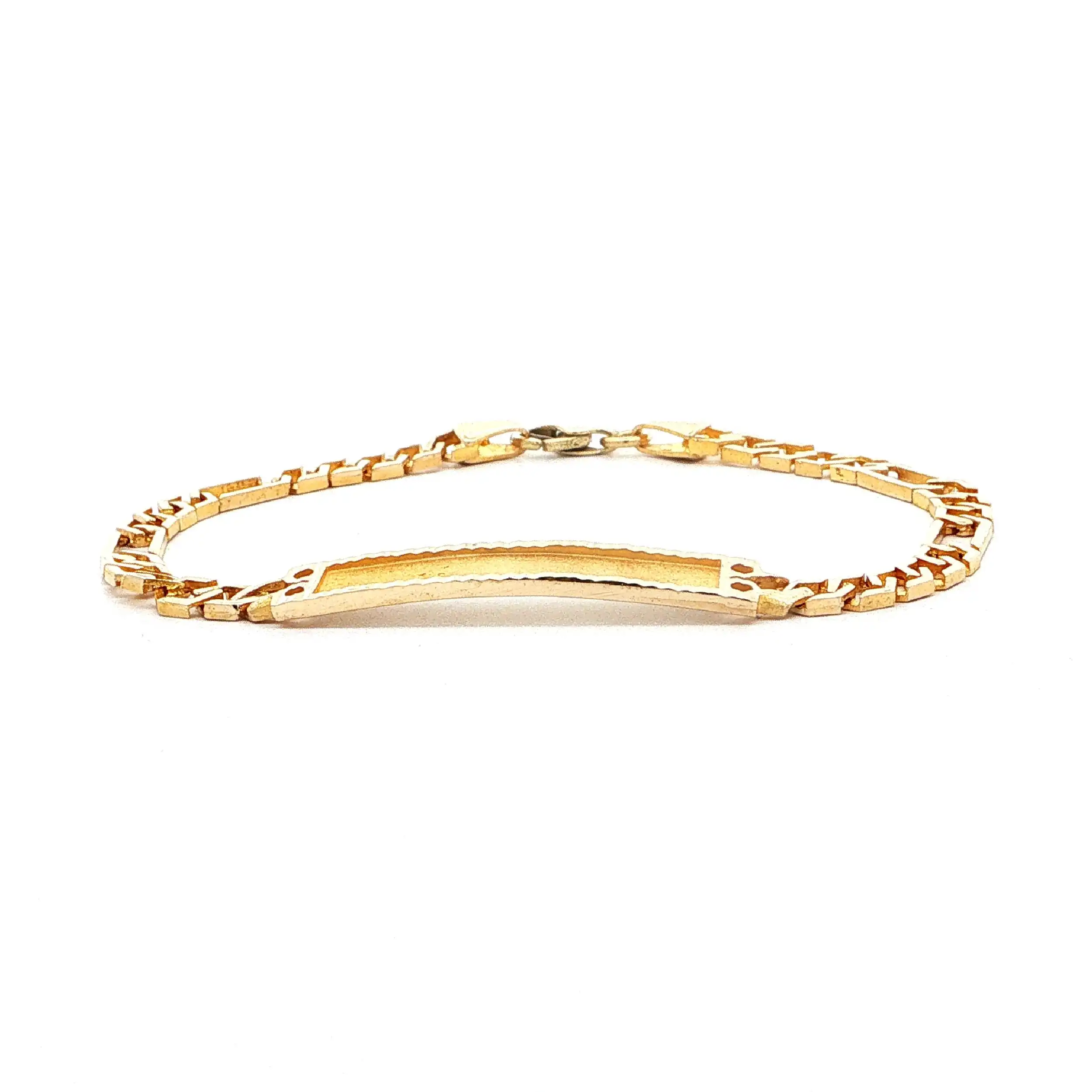 Identarmband Gelbgold Identarmband Gelbgold