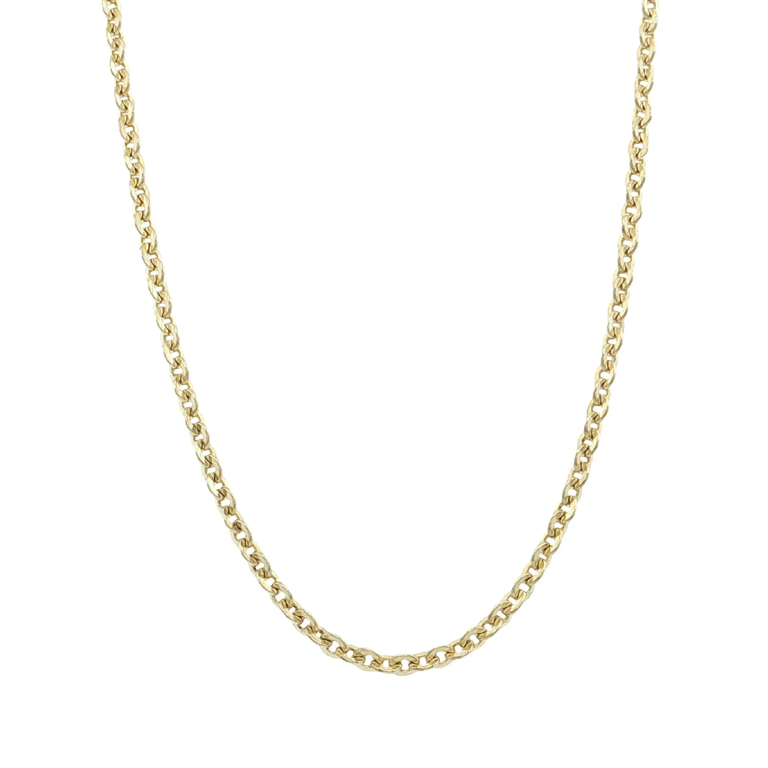 Rundankerkette Gelbgold