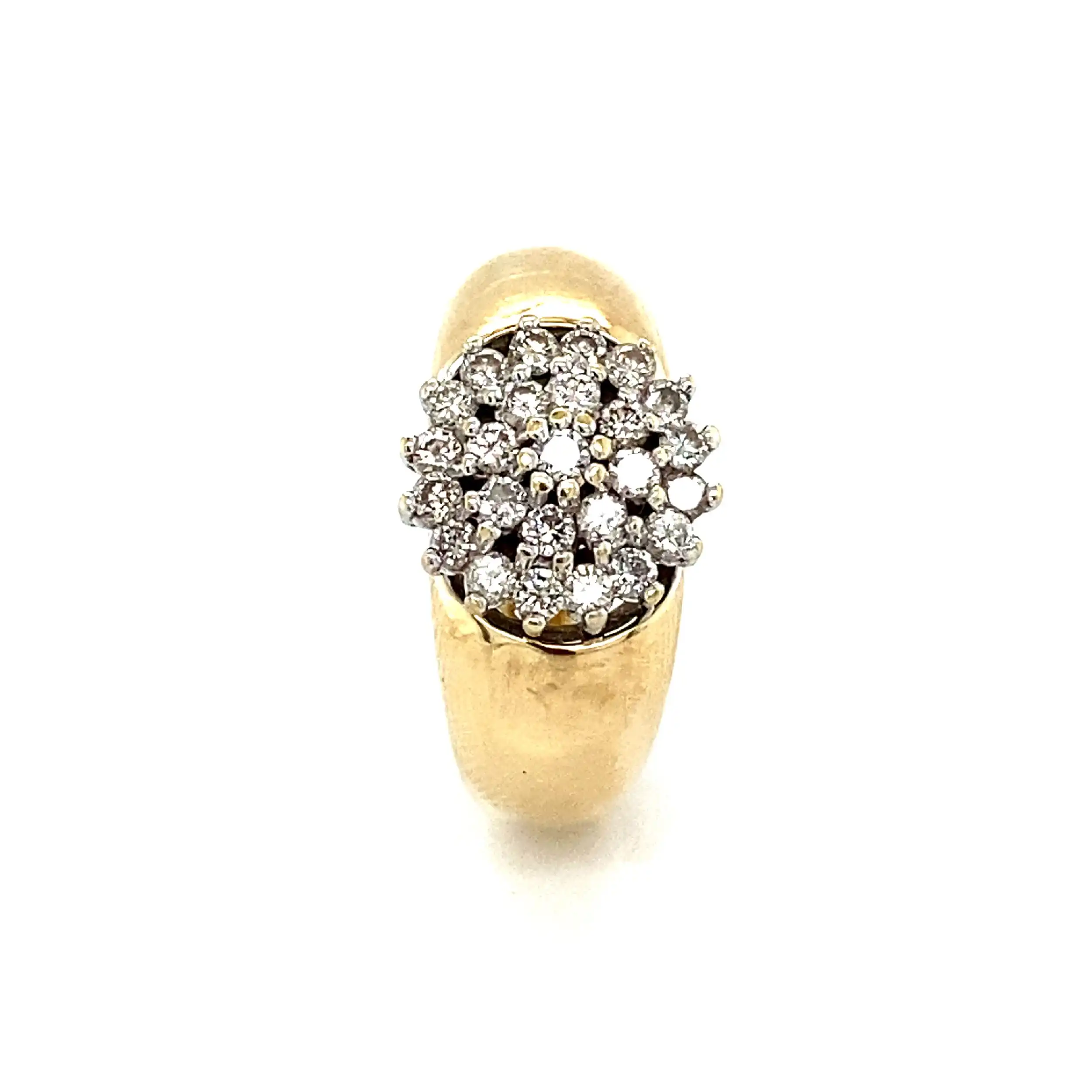 Ring Bicolor mit Brillanten Ring Bicolor mit Brillanten