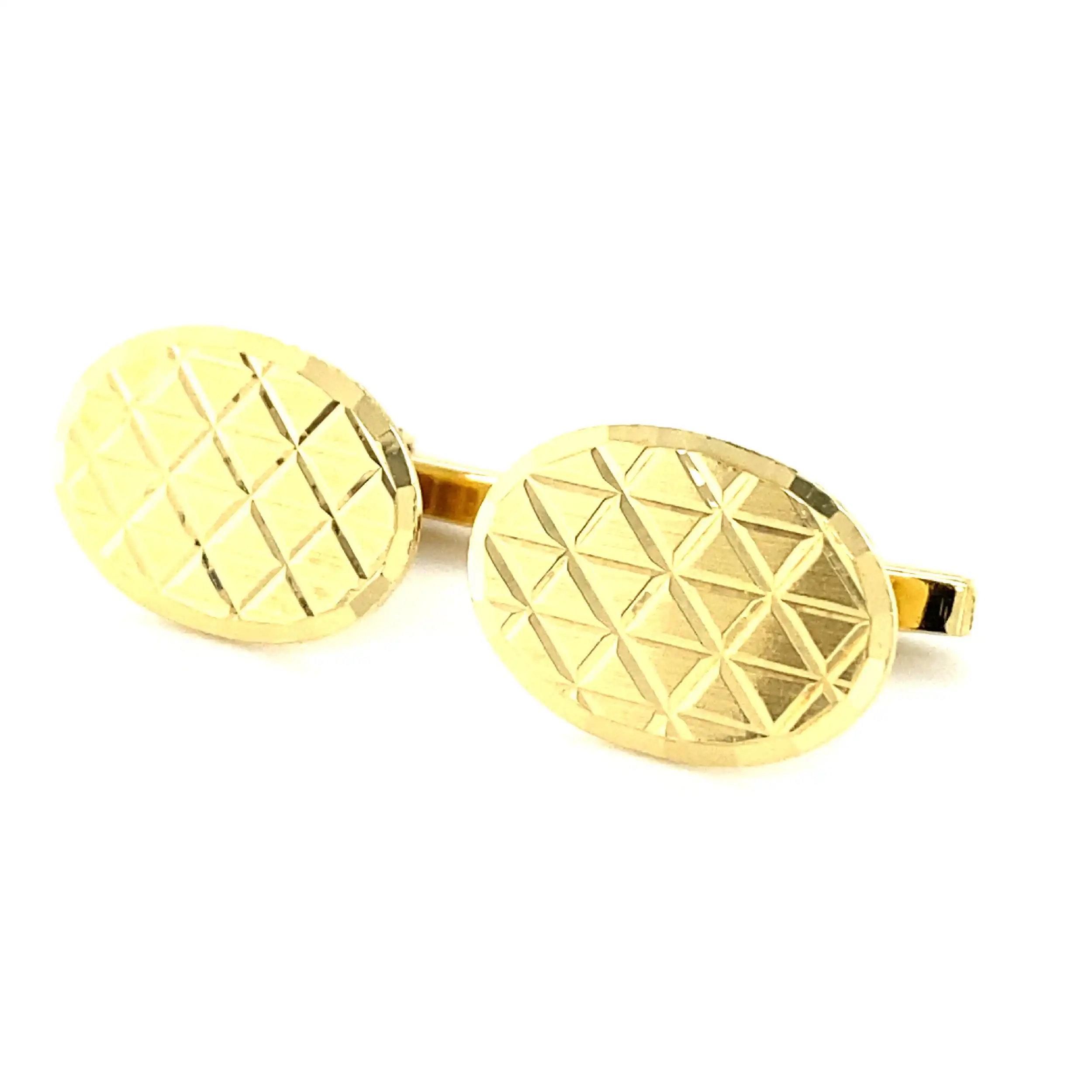 P. Manschettenknöpfe Gelbgold P. Manschettenknöpfe Gelbgold