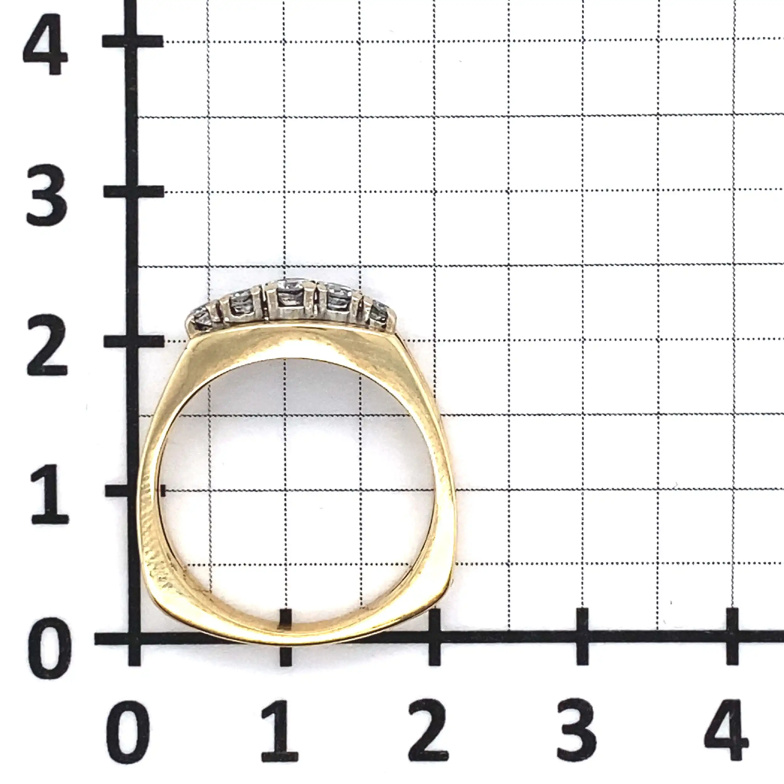 Ring Bicolor mit Brillanten Ring Bicolor mit Brillanten