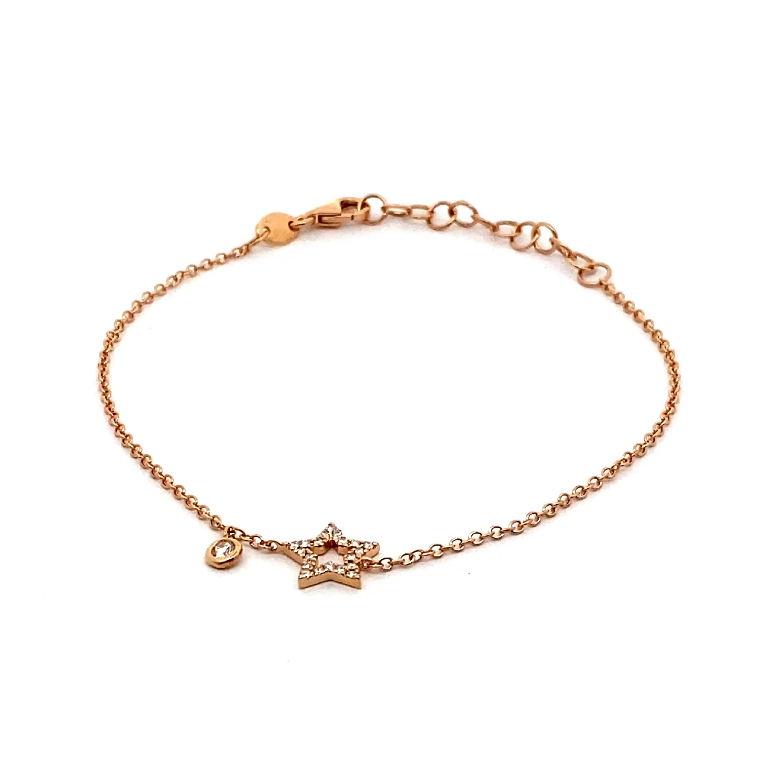 Armband Roségold mit Brillant Rüschenbeck Armband Roségold mit Brillant Rüschenbeck