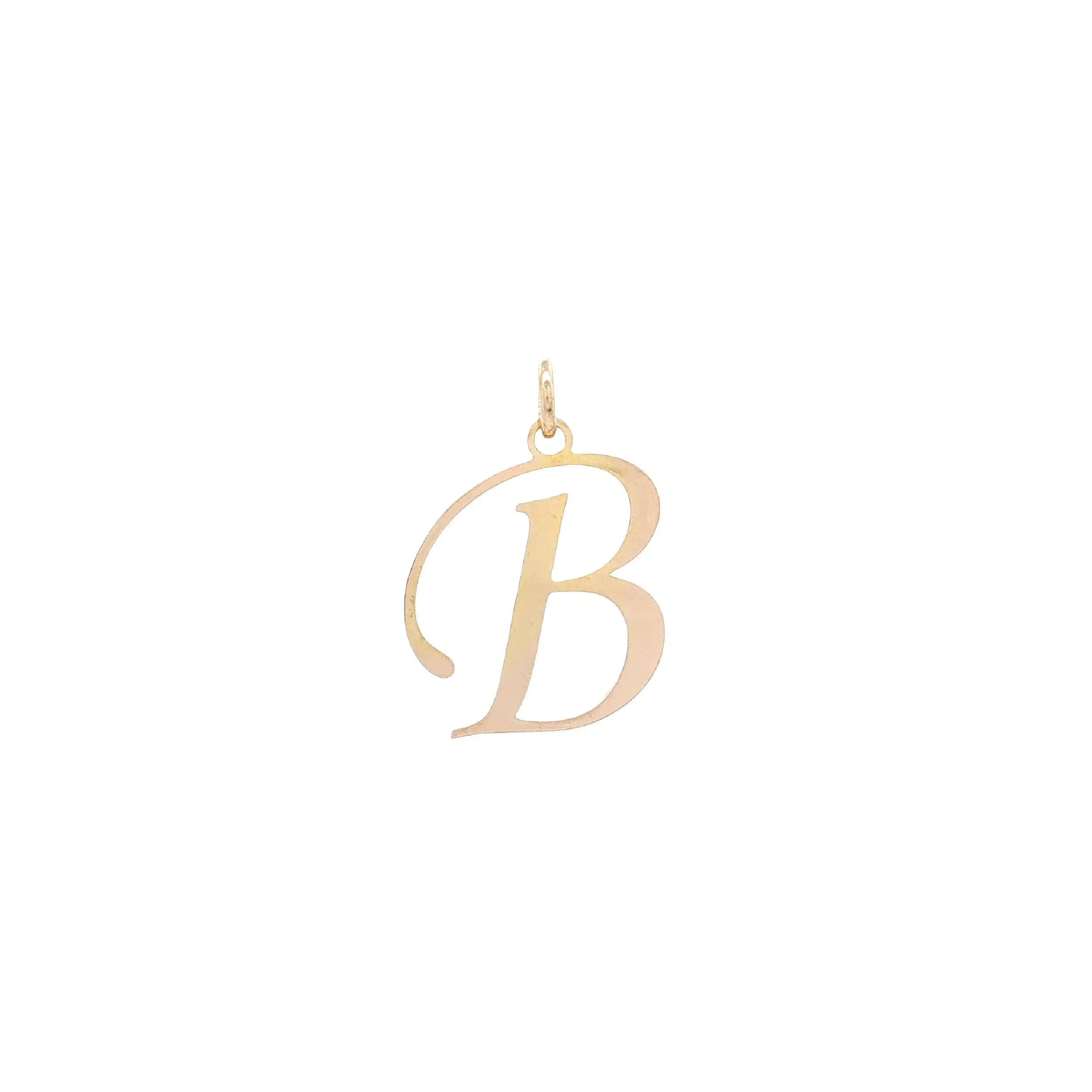 Anhänger Gelbgold "B"