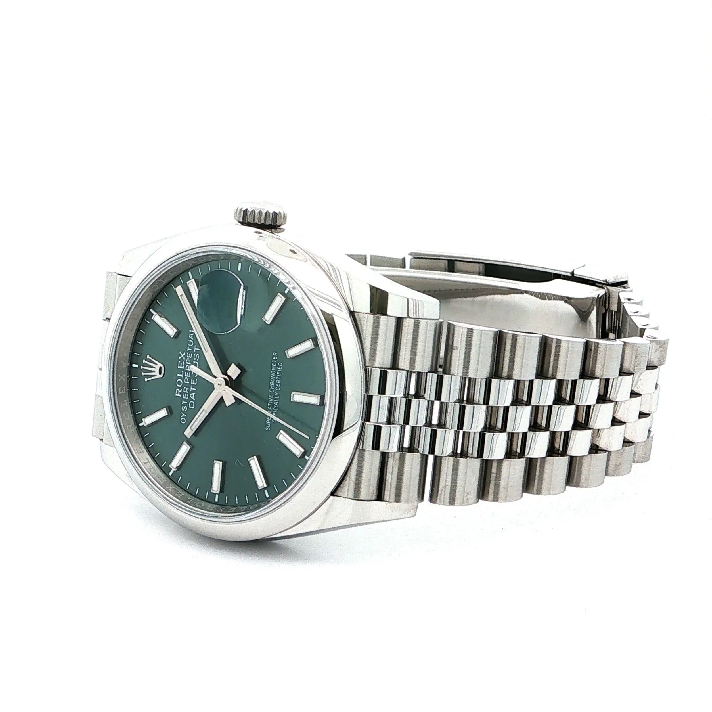 Herrenuhr Rolex Datejust 36 Mint Full Set aus 2024 Herrenuhr Rolex Datejust 36 Mint Full Set aus 2024