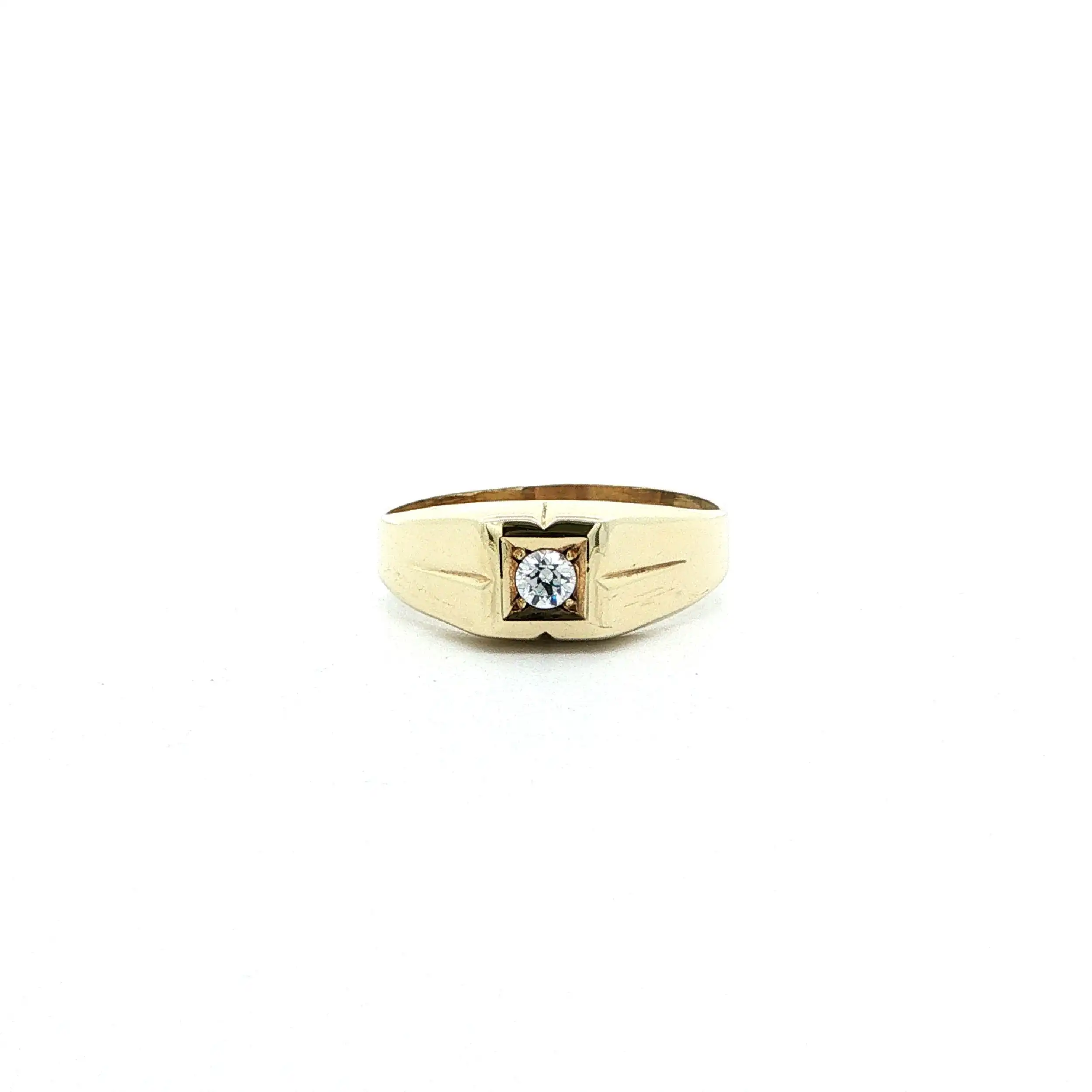 Ring Gelbgold mit Zirkonia