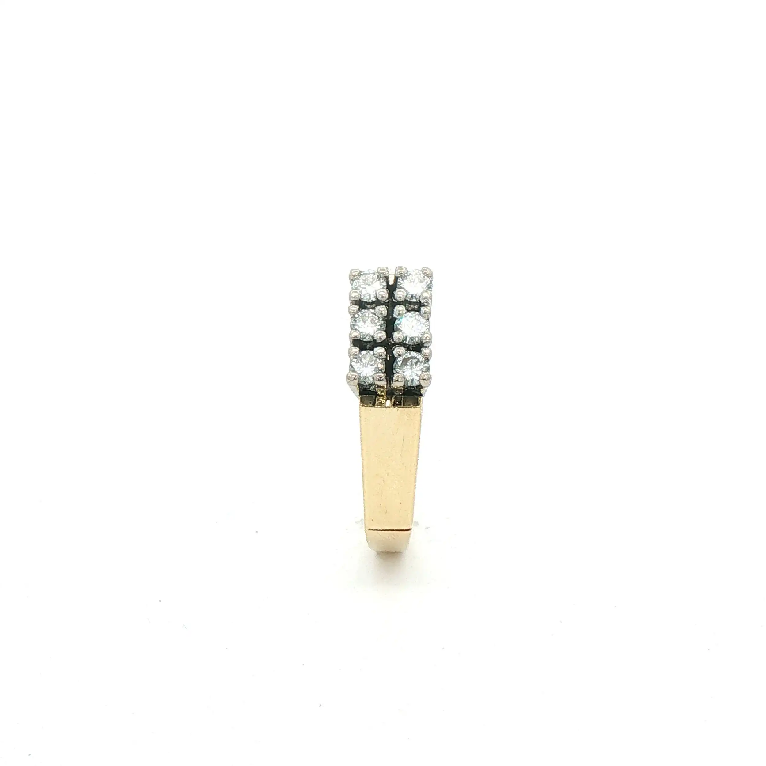 Ring Bicolor mit Brillanten