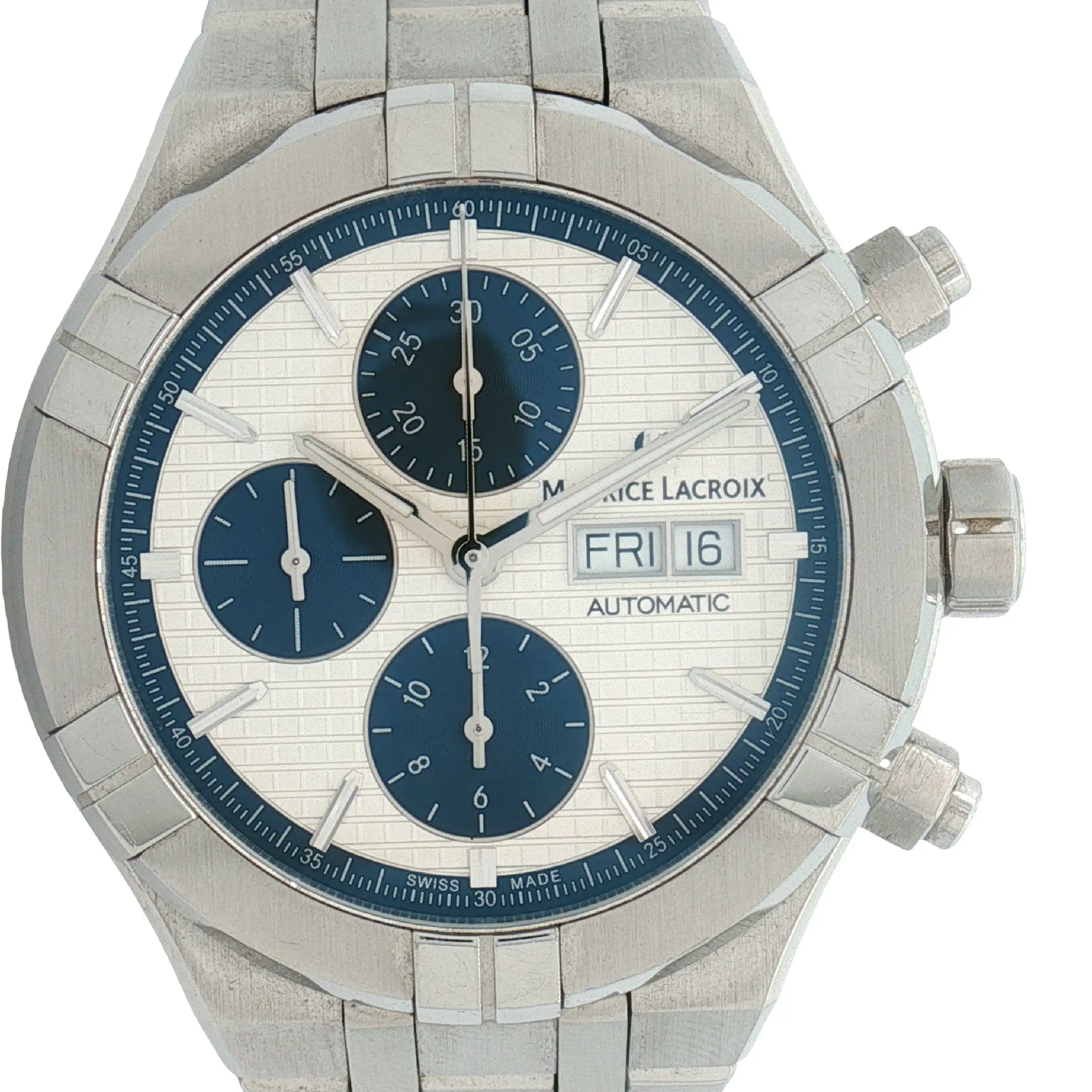 Herrenuhr Maurice Lacroix Aikon Automatik Chronograph Fullset Herrenuhr Maurice Lacroix Aikon Automatik Chronograph Fullset