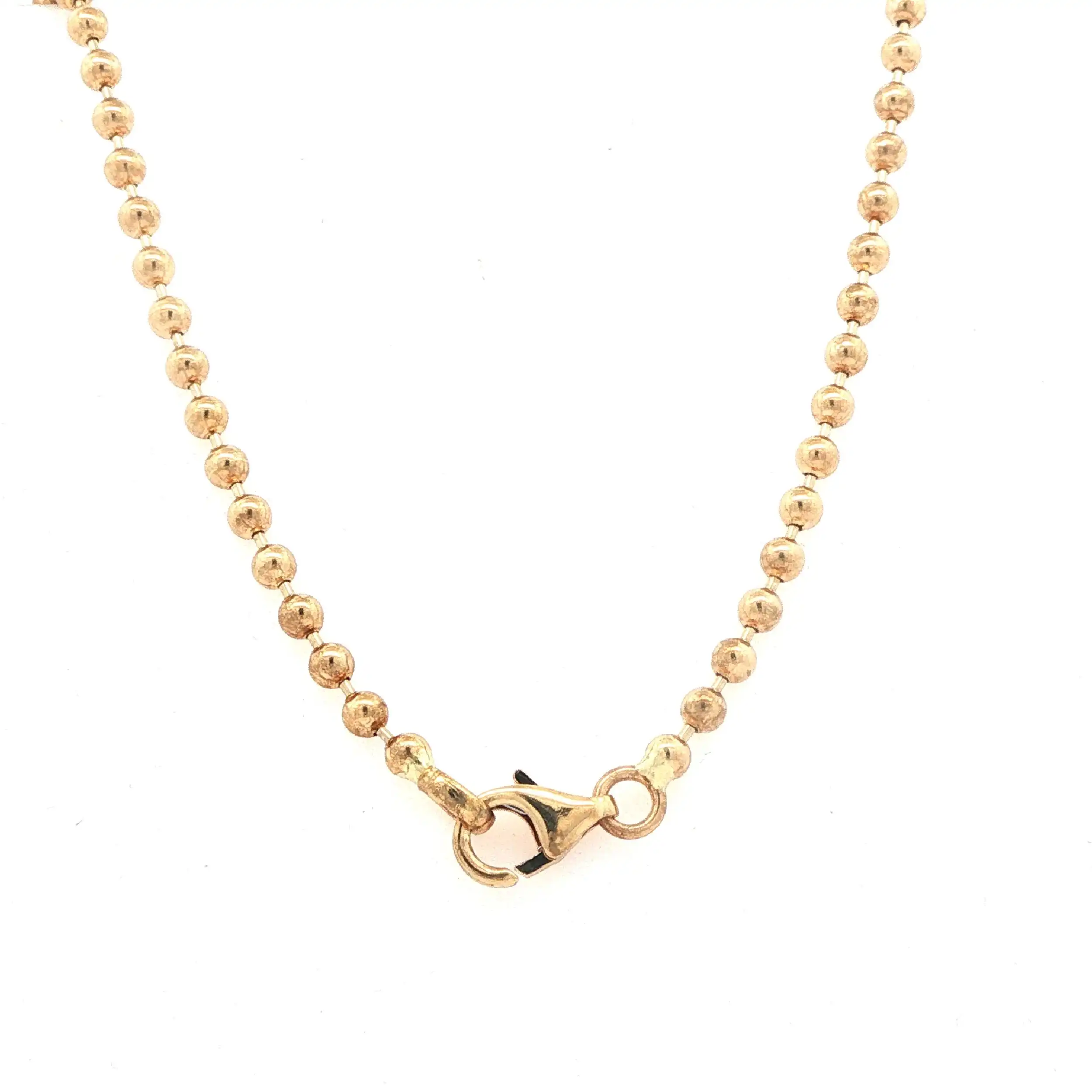 Kugelkette Gelbgold