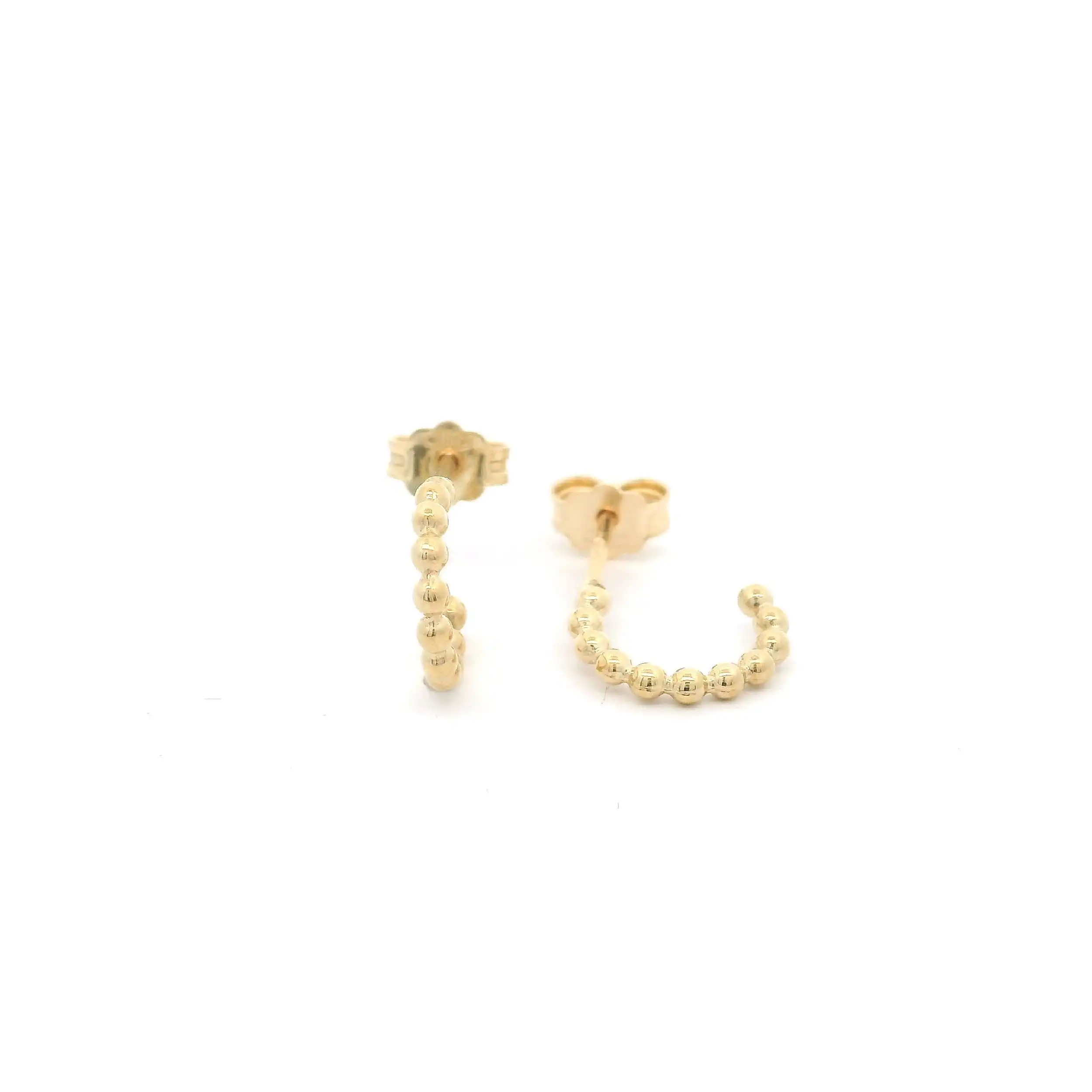 Creole Gelbgold Stecker "Kügelchen" Creole Gelbgold Stecker "Kügelchen"