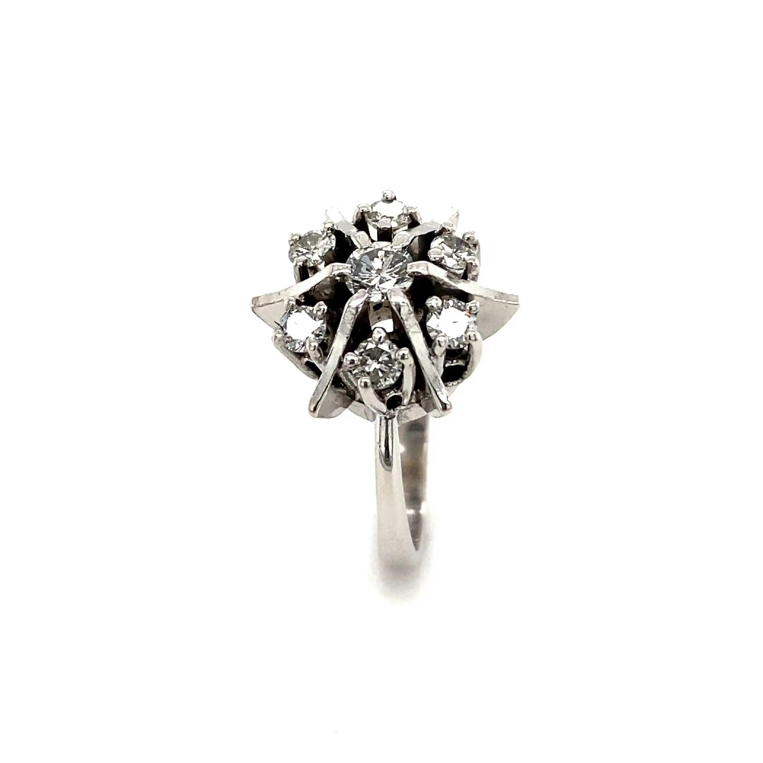 Ring Weißgold mit Brillanten