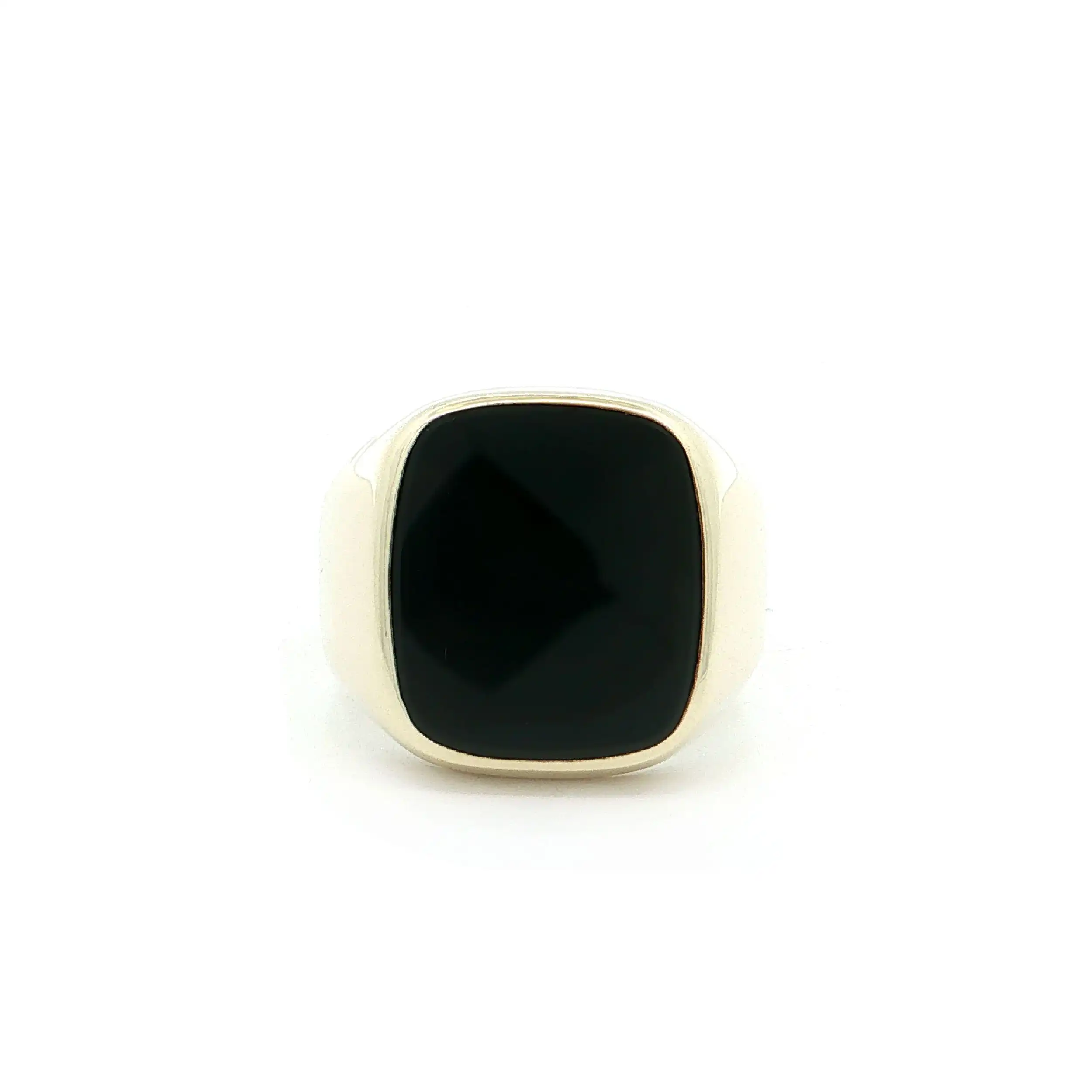Ring Gelbgold mit Onyx
