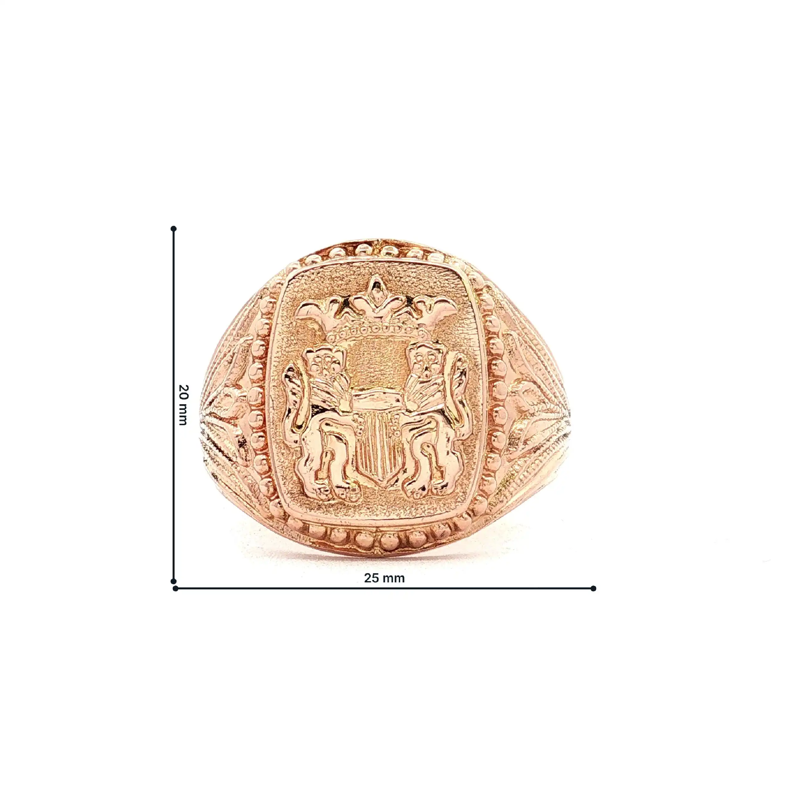 Herrenring Roségold