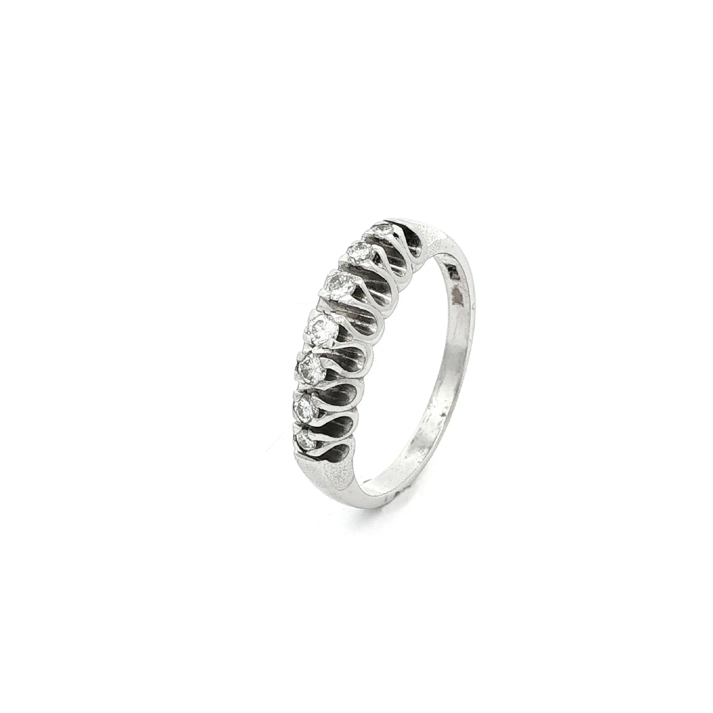Ring Weißgold mit Brillanten