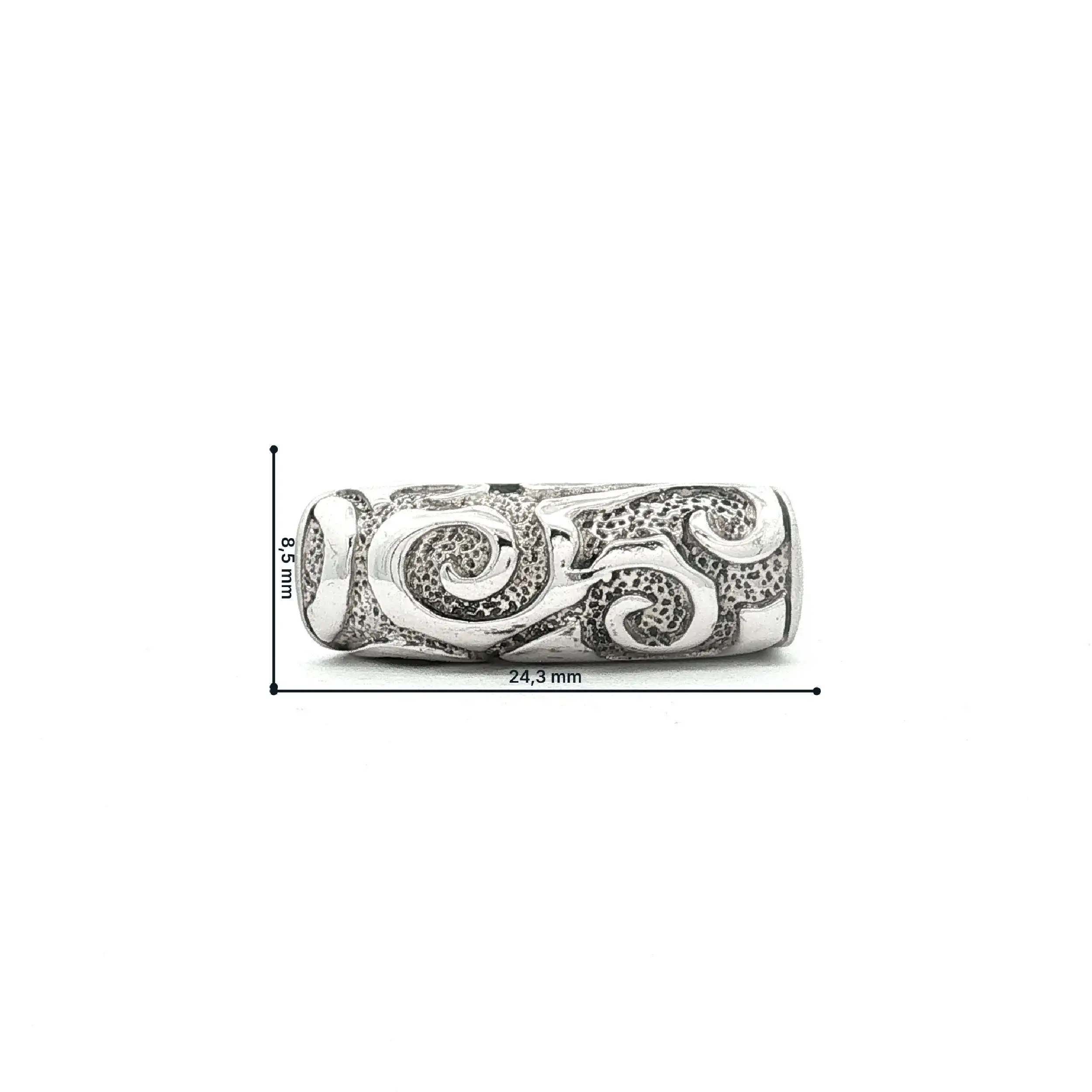 Ring Silber Muster