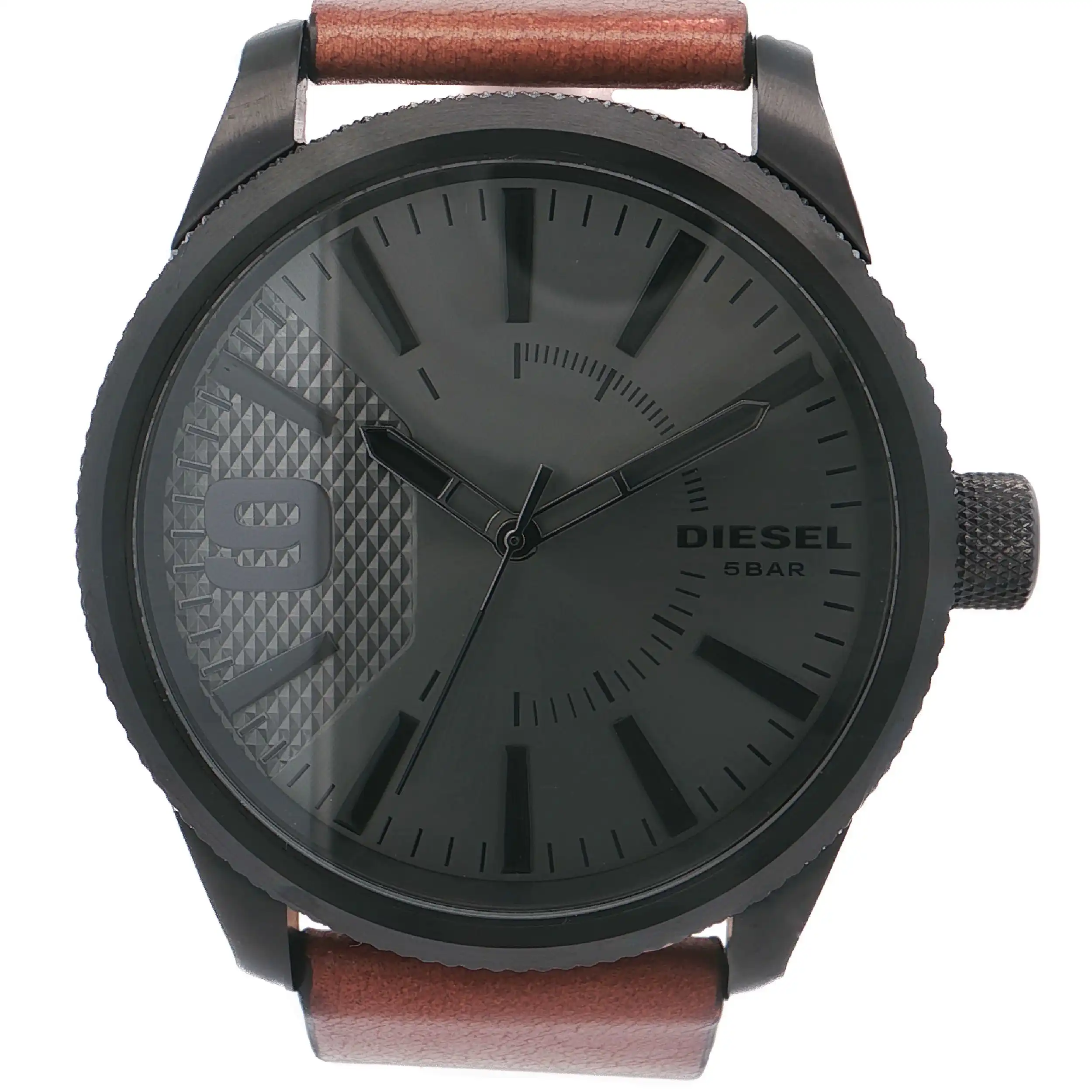 Herrenuhr Diesel Stahl/Leder Quarz